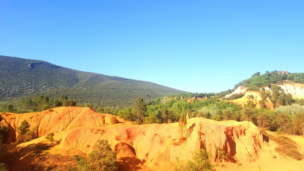 Luberon, Vaucluse. PACA. Le sentiers des ocres 