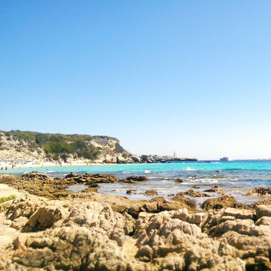 Plage du grand Sperone Corse France