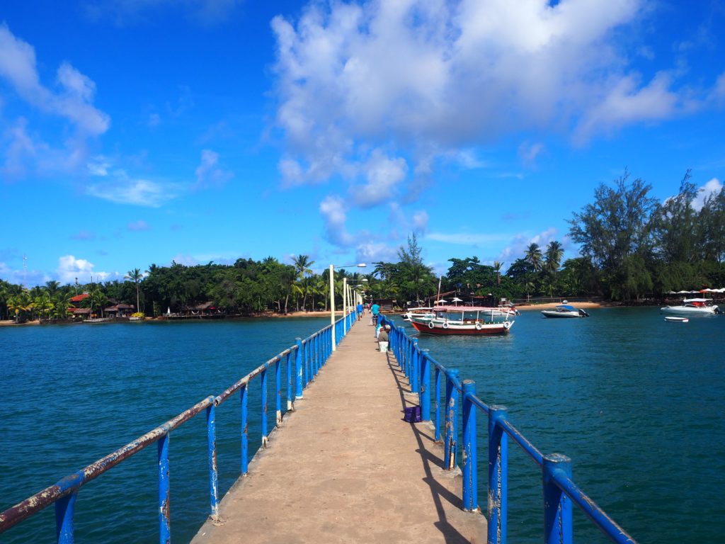 Barra Grande, Brésil. Ponton d'arrivée