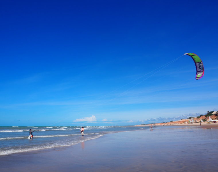 Plage de Canoa Quebrada, Brésil