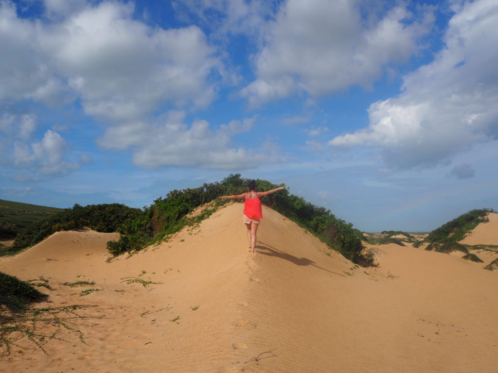 Les dunes de sables. Jericoacoara, Ceara, Brésil. 