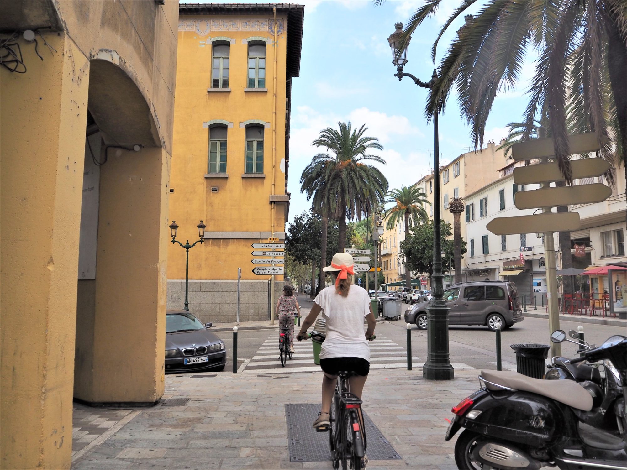 Ajaccio AppeBike Vers le lycée Fesh