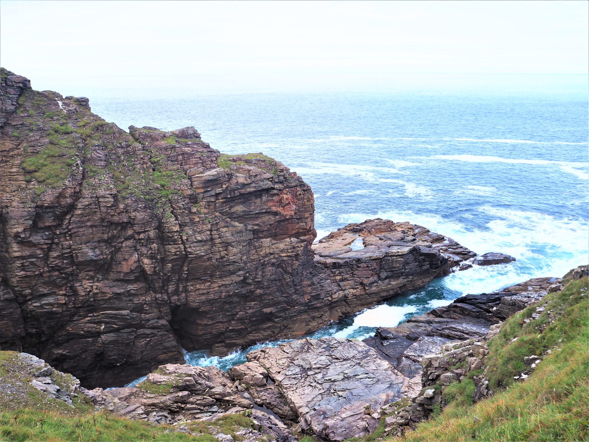 Malin Head Donegal Irlande, roche