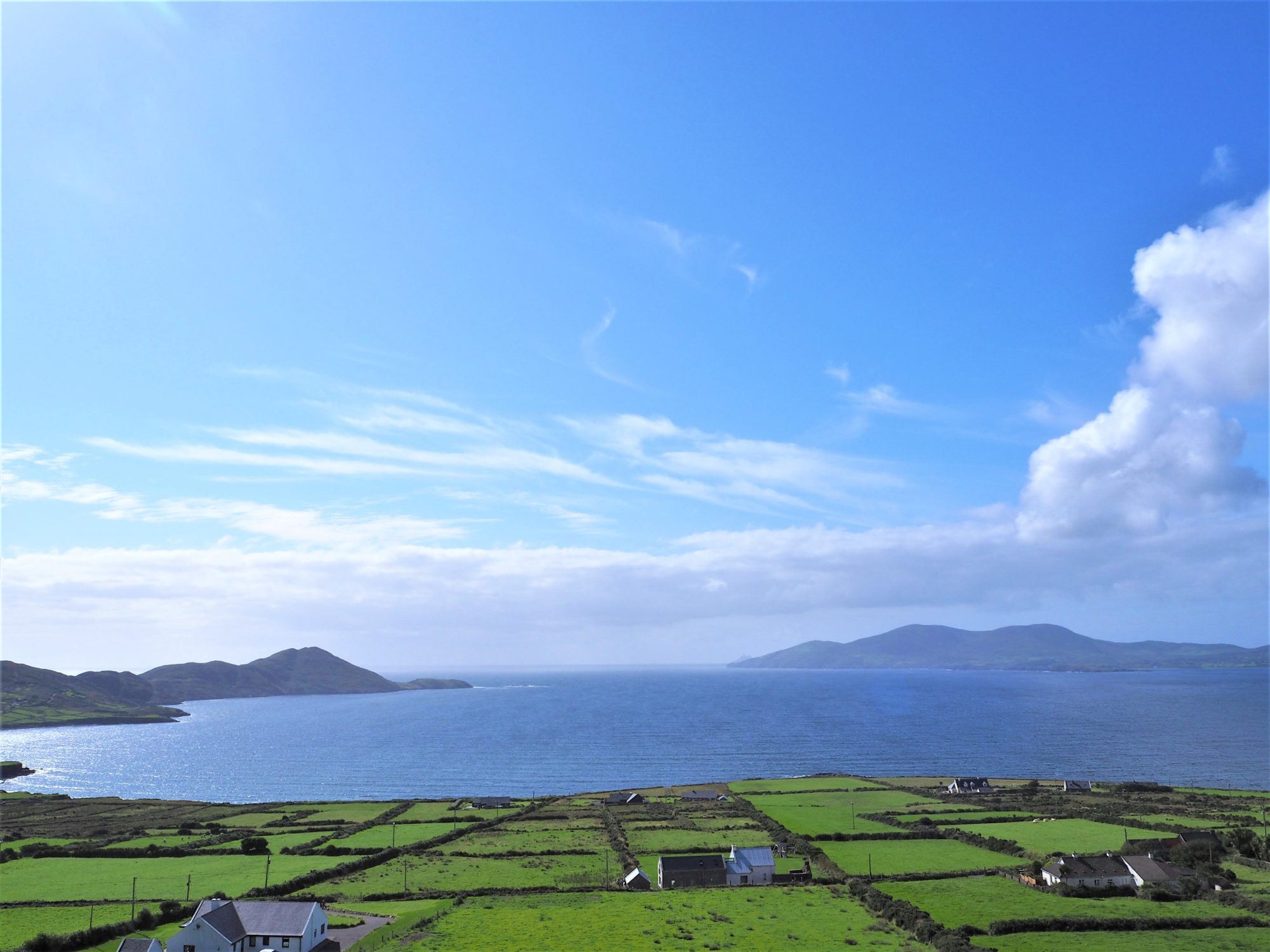 magnifique vue sur Ring of Kerry, Irlande