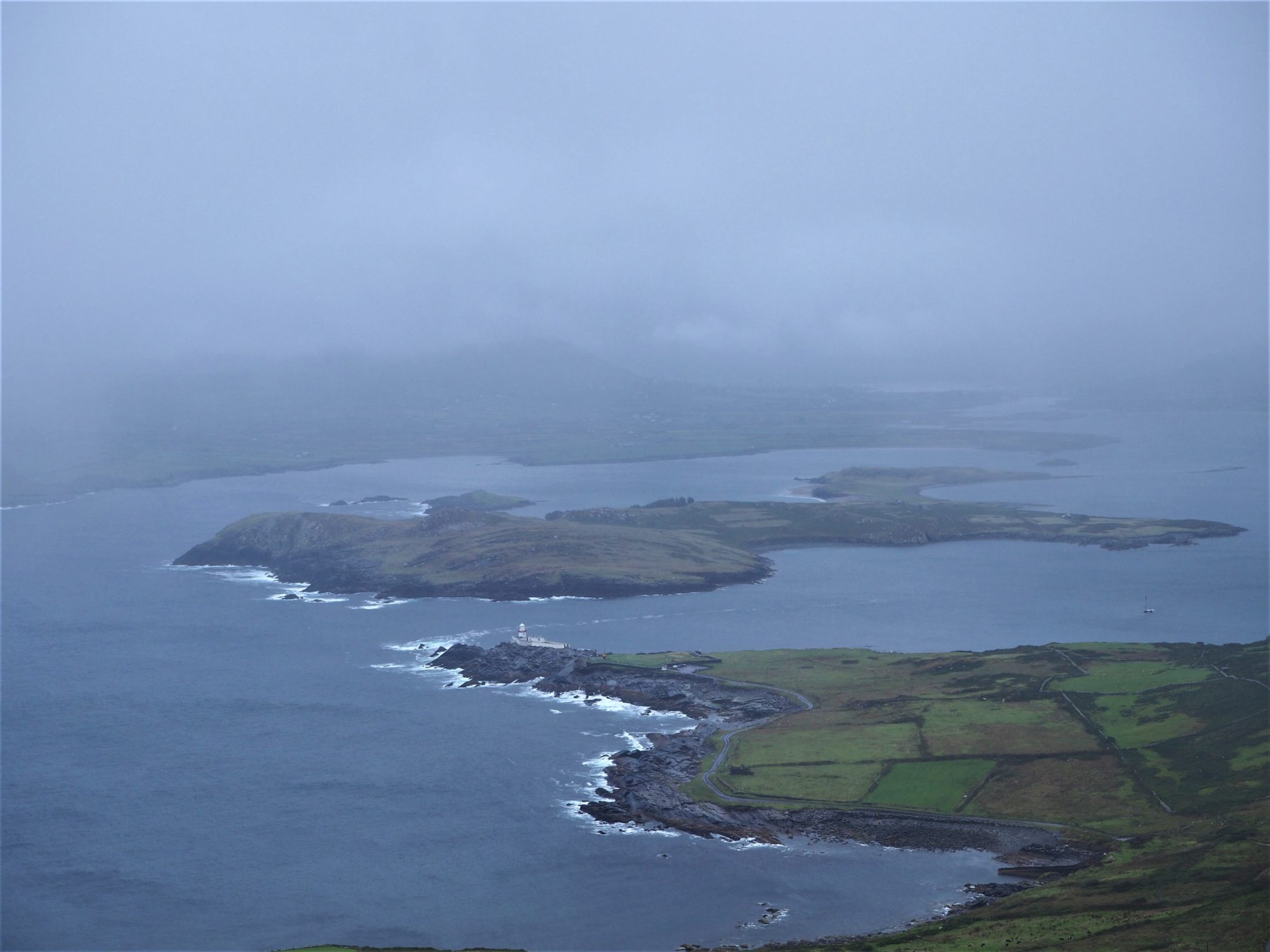 Le phare de Valentia island, Kerry, Irlande