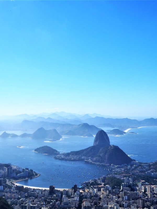 vue sur le pain de sucre depuis le corcovado rio bresil clioandco blog voyage