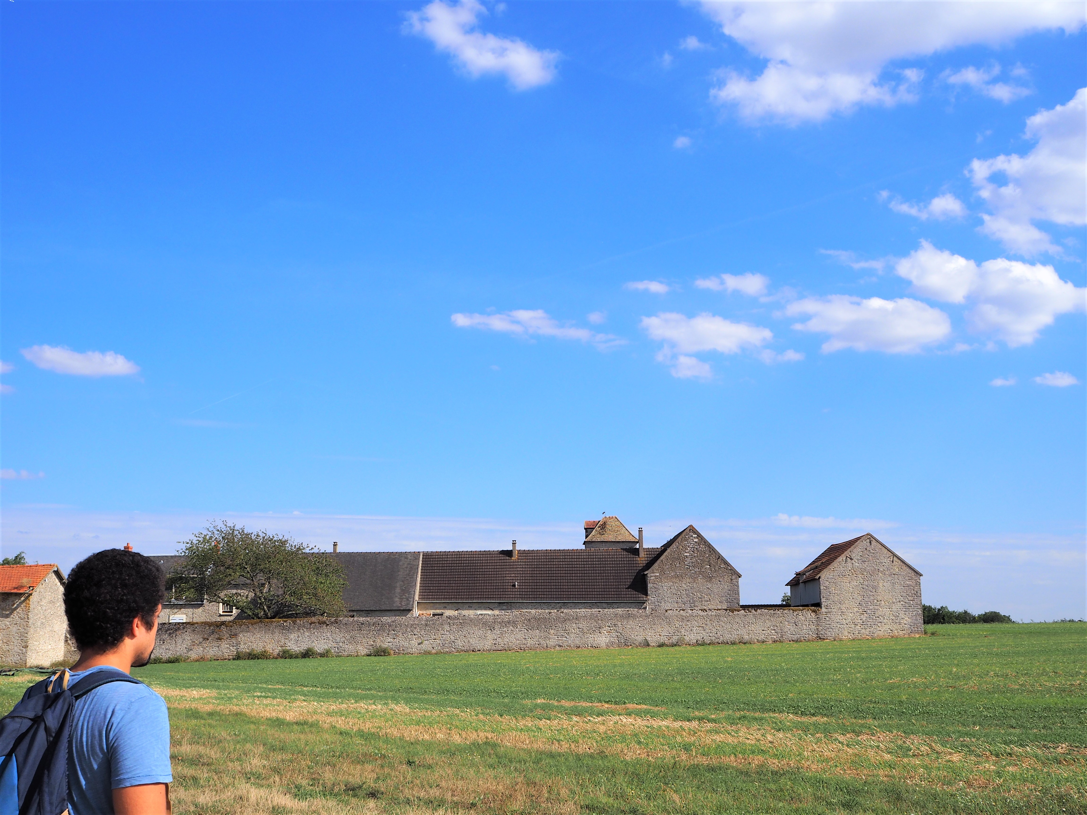 application visorando pour randonner autour de Paris ferme agricole