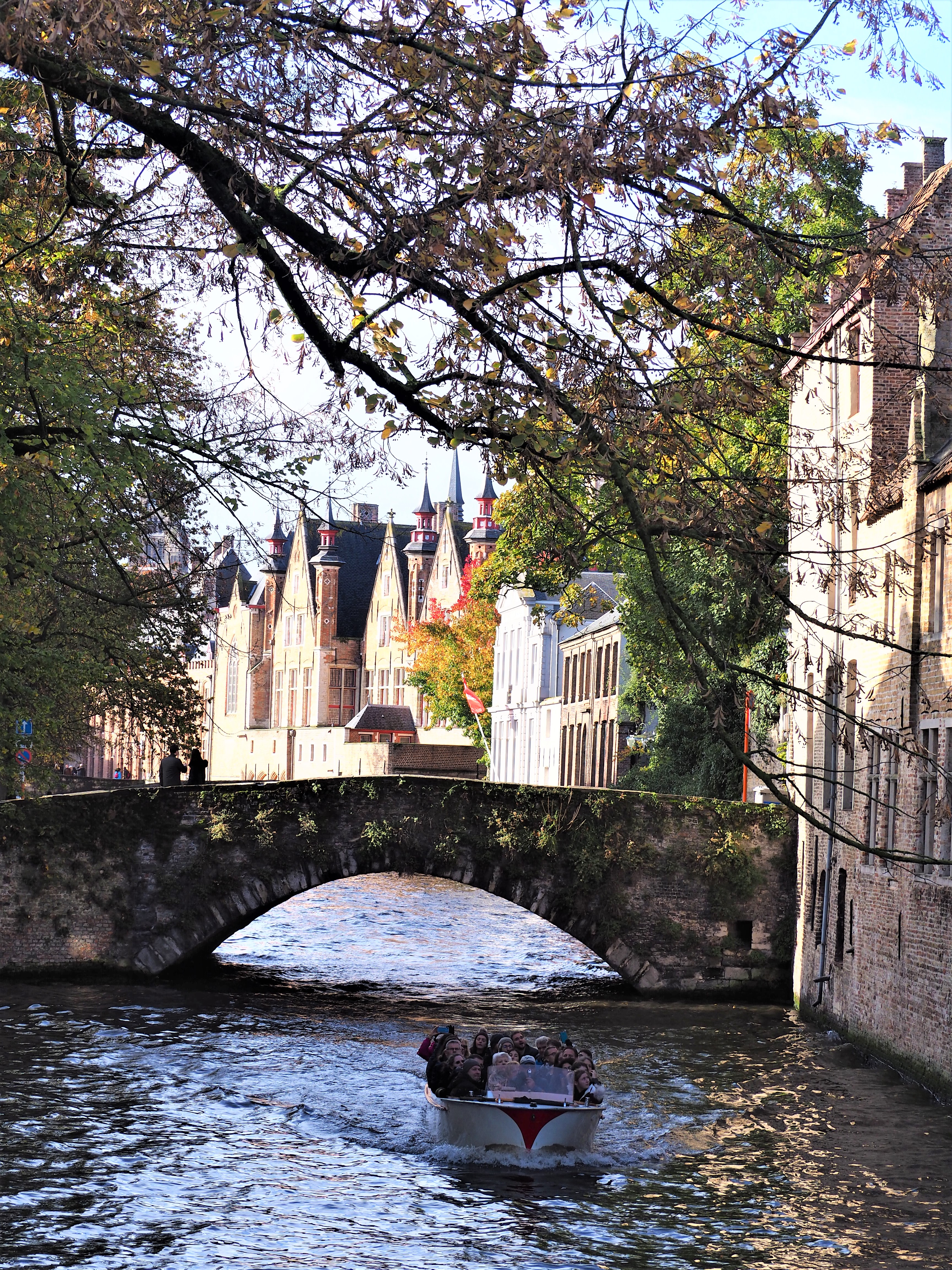 automne Bruges-Belgique-blog-voyage-clioandco-canal.