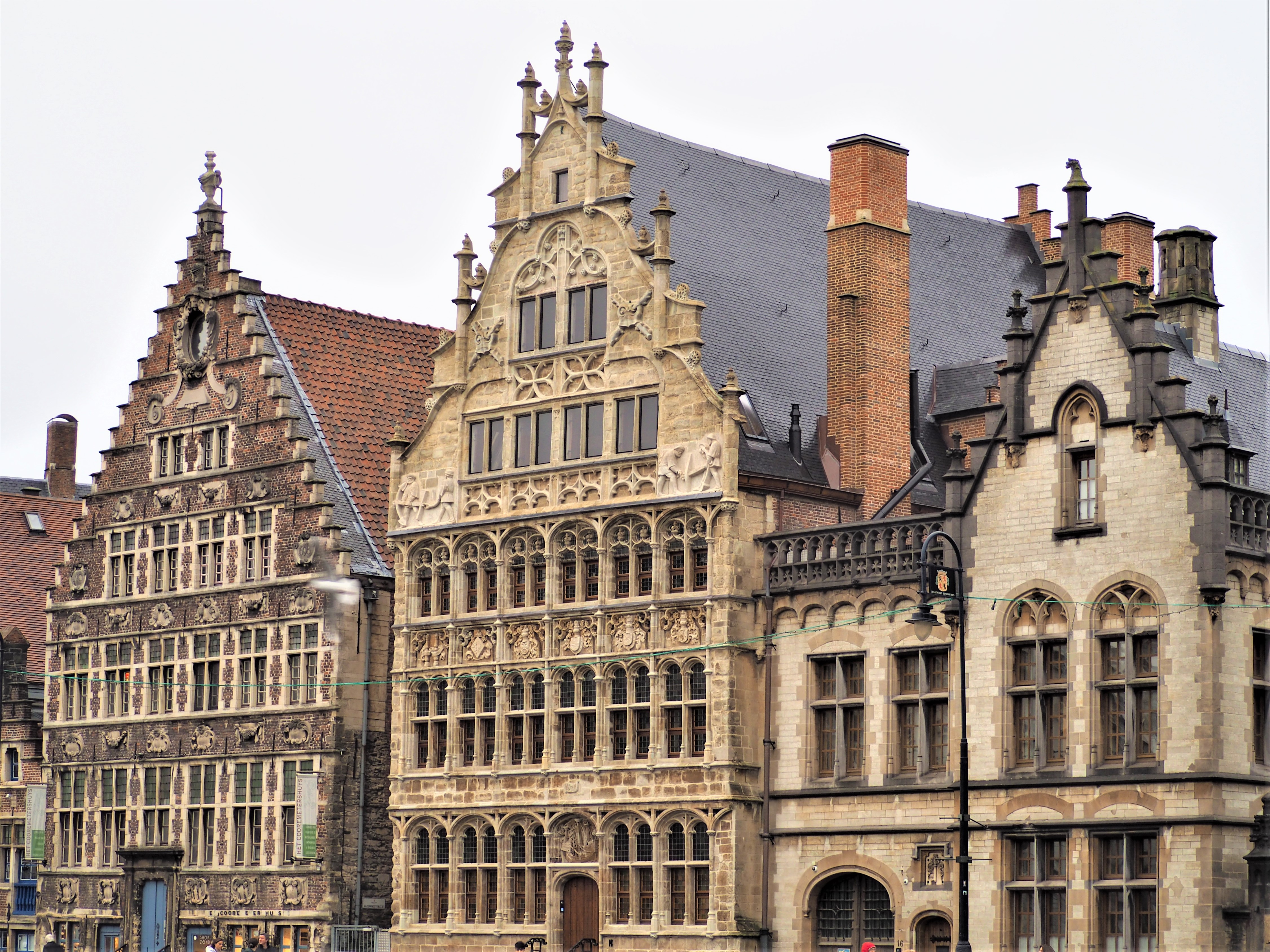 Gand belgique visiter clioandco blog voyage maisons à pignon à gradin gralei