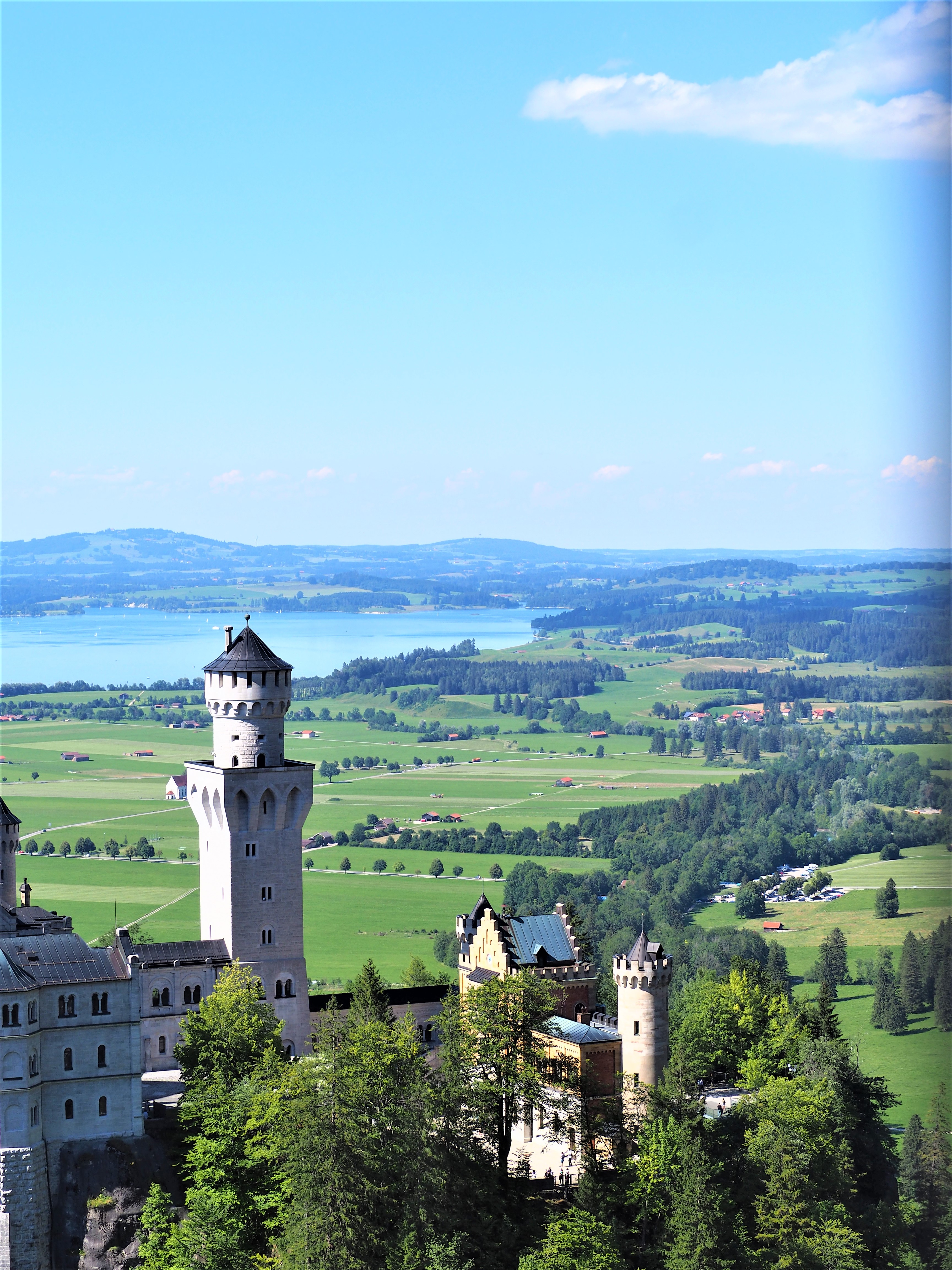 en bavière chateau-de-Neuschwanstein-Allemagne-Baviere-blog-voyage-clioandco paysage