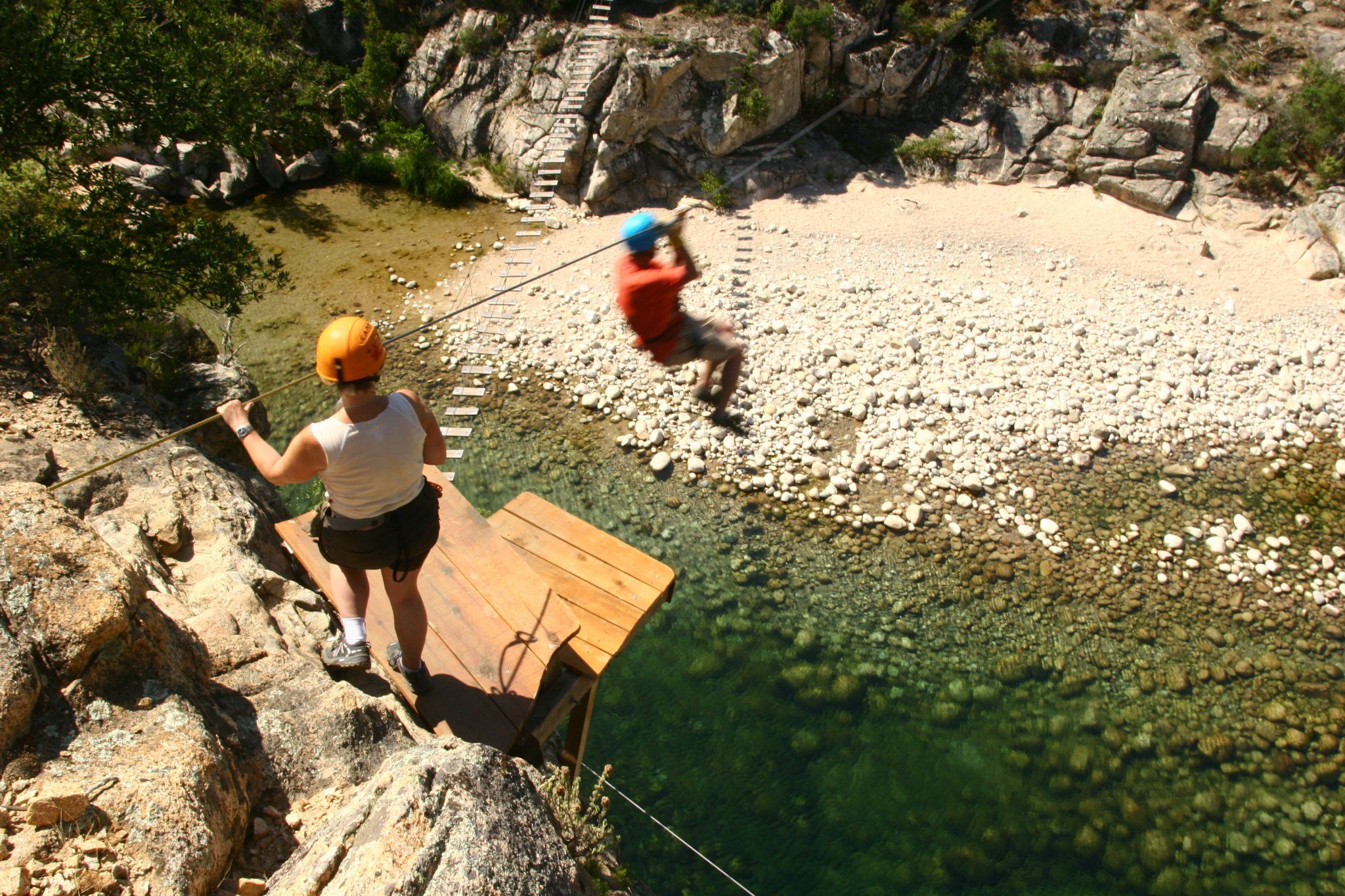 accrobranhe et via ferrata bavella corse du sud