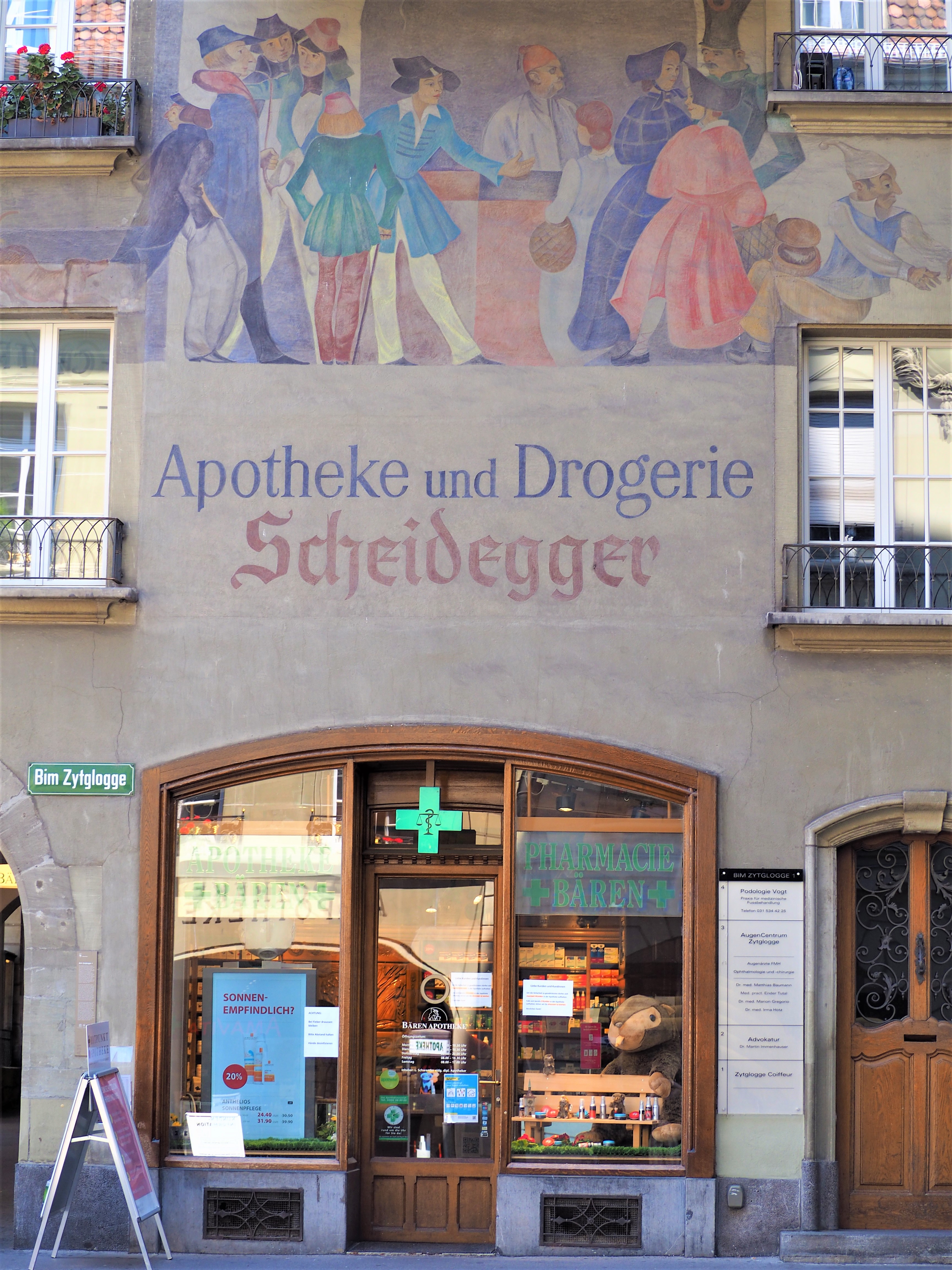 pharmacie peinture berne suisse