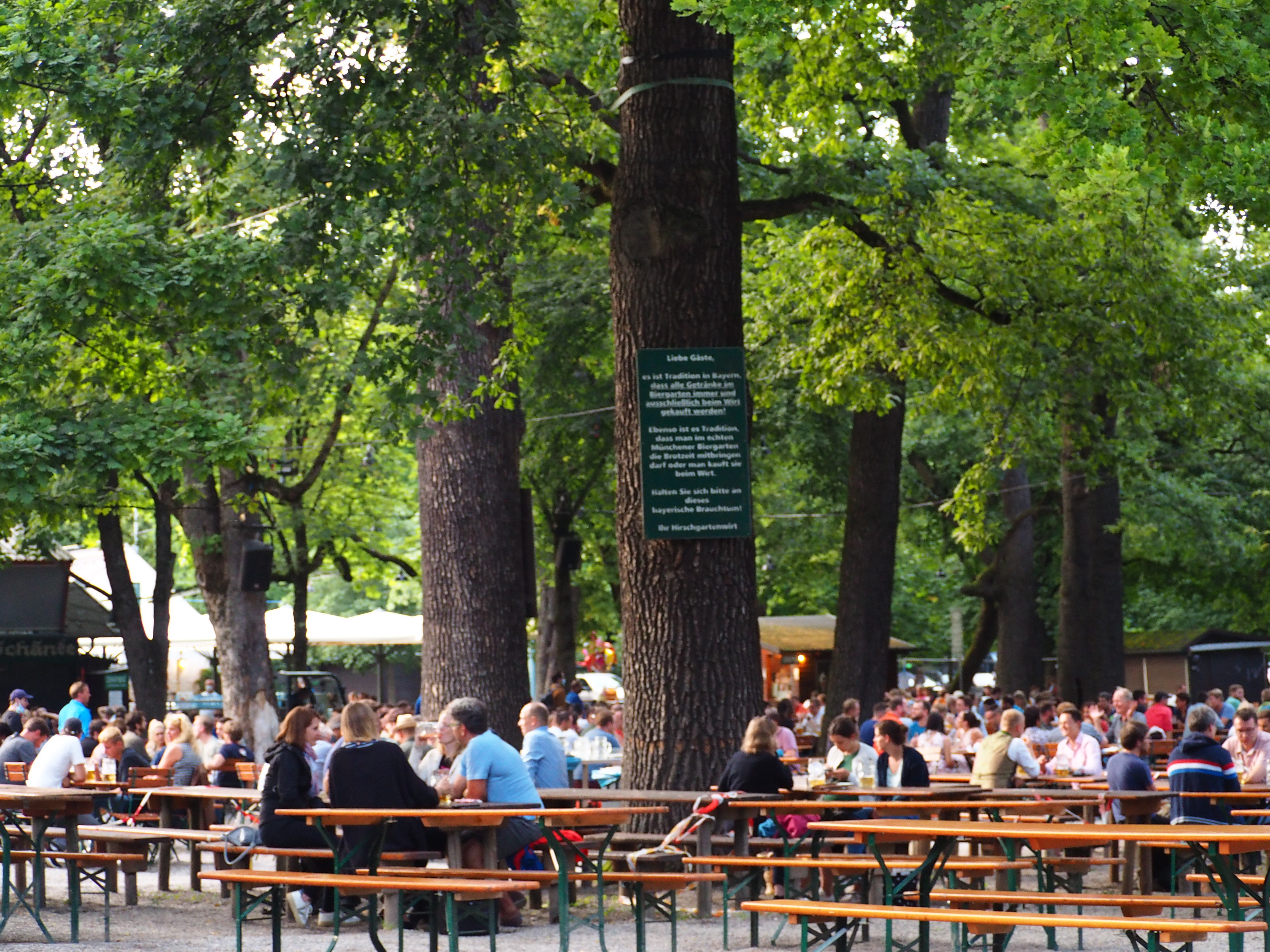 Biergarten.