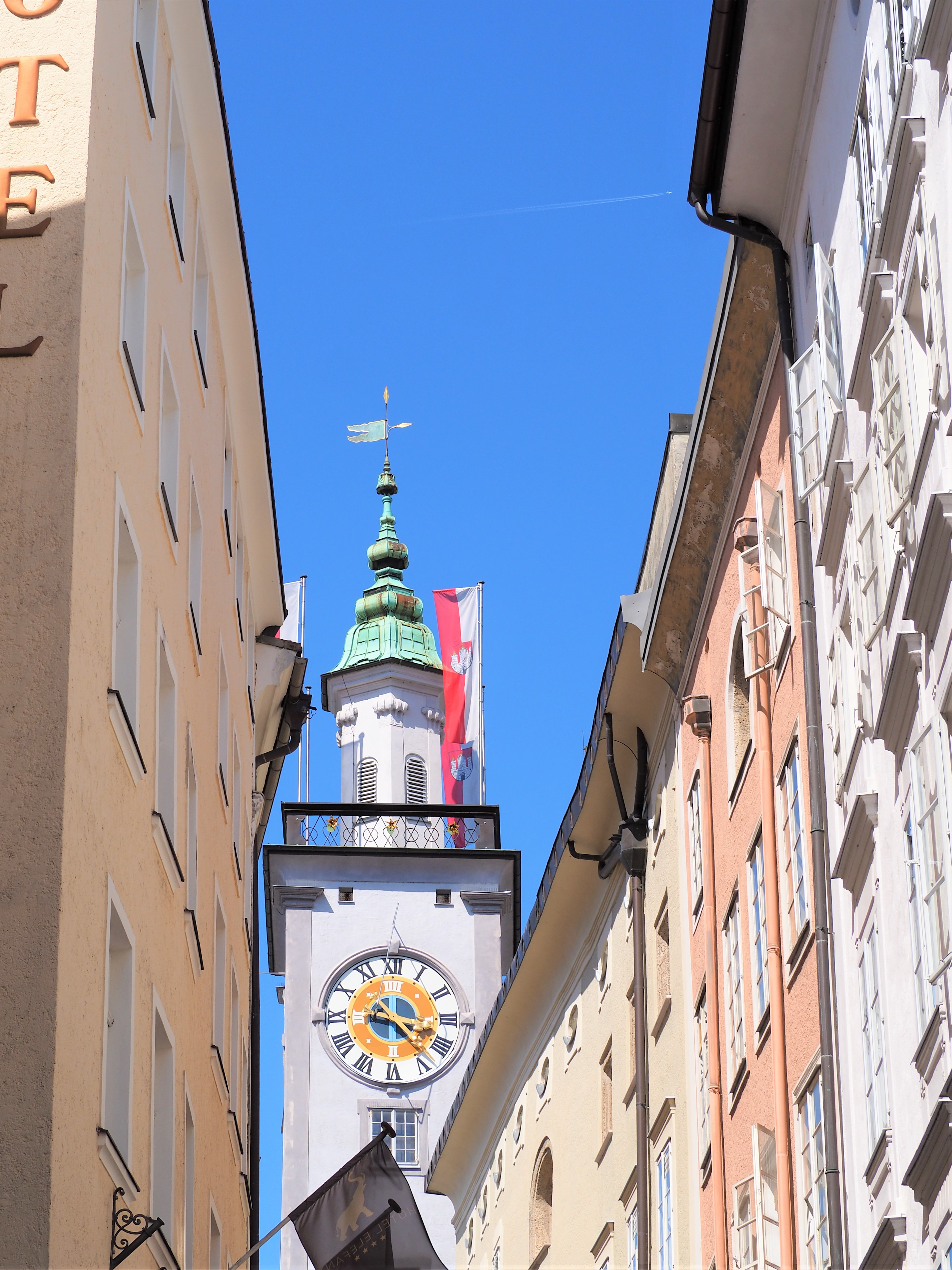 Salzbourg ville horloge