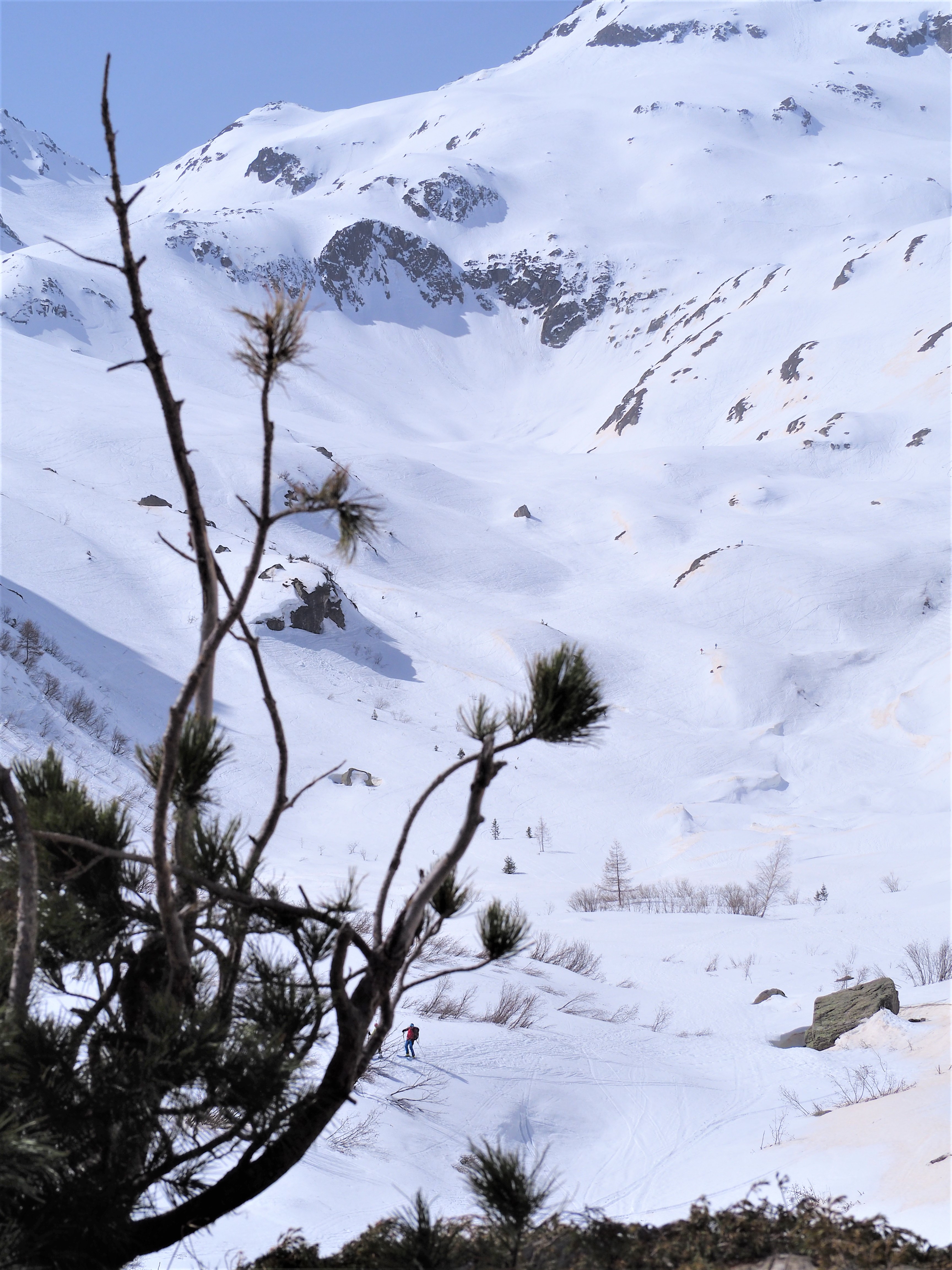 randonnée en raquette vetrs Chamonix