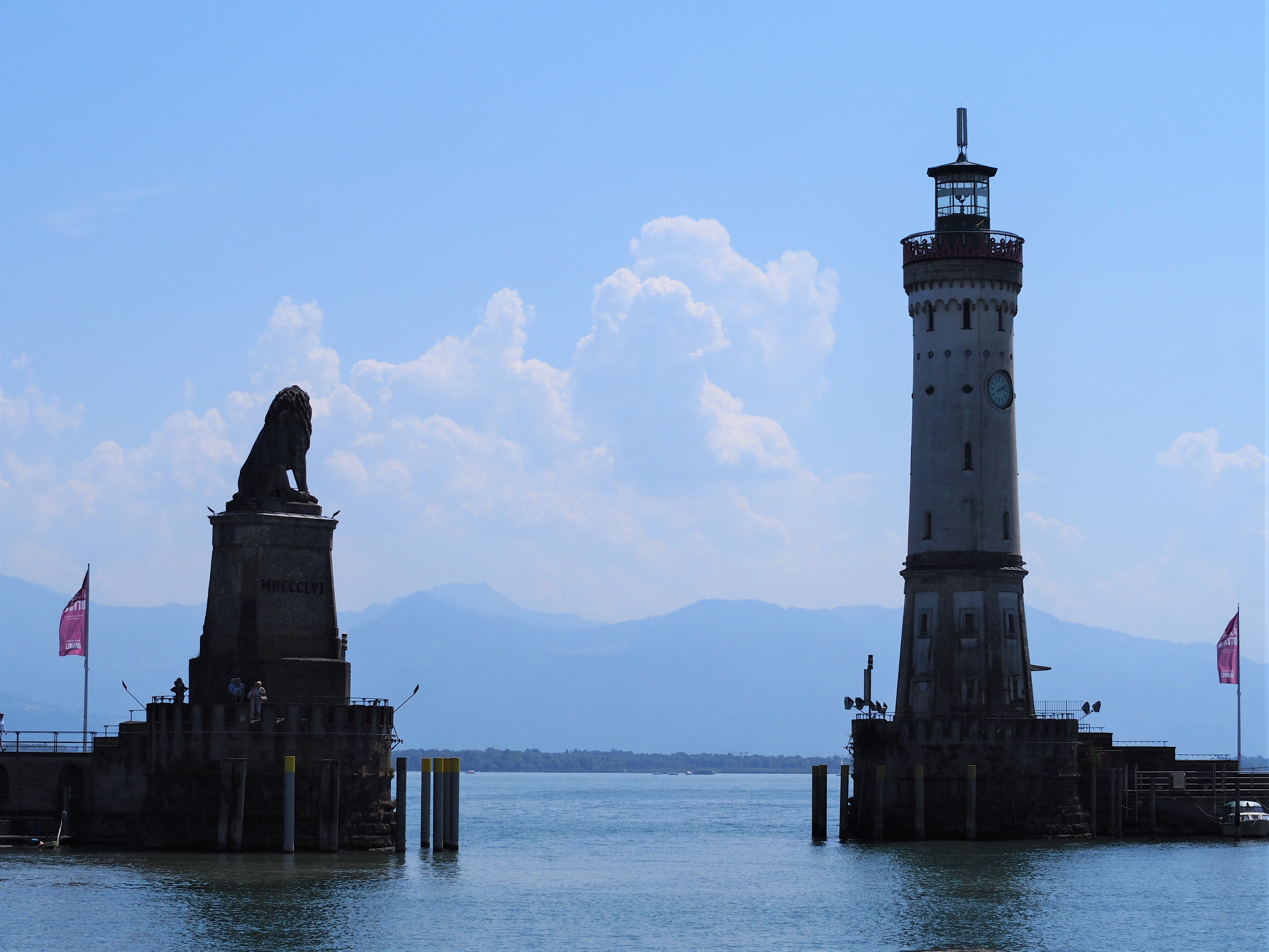 phare lindau allemagne lac de constance