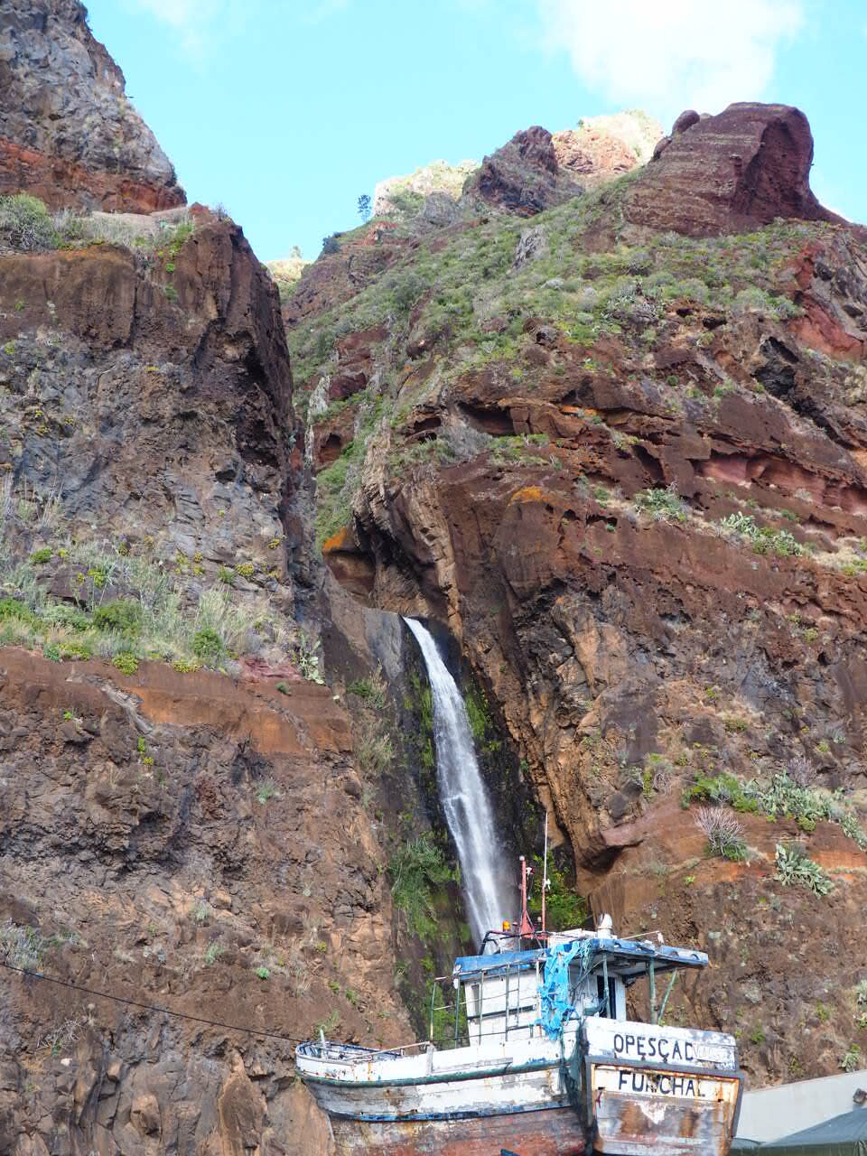 paul do mar madère cascade