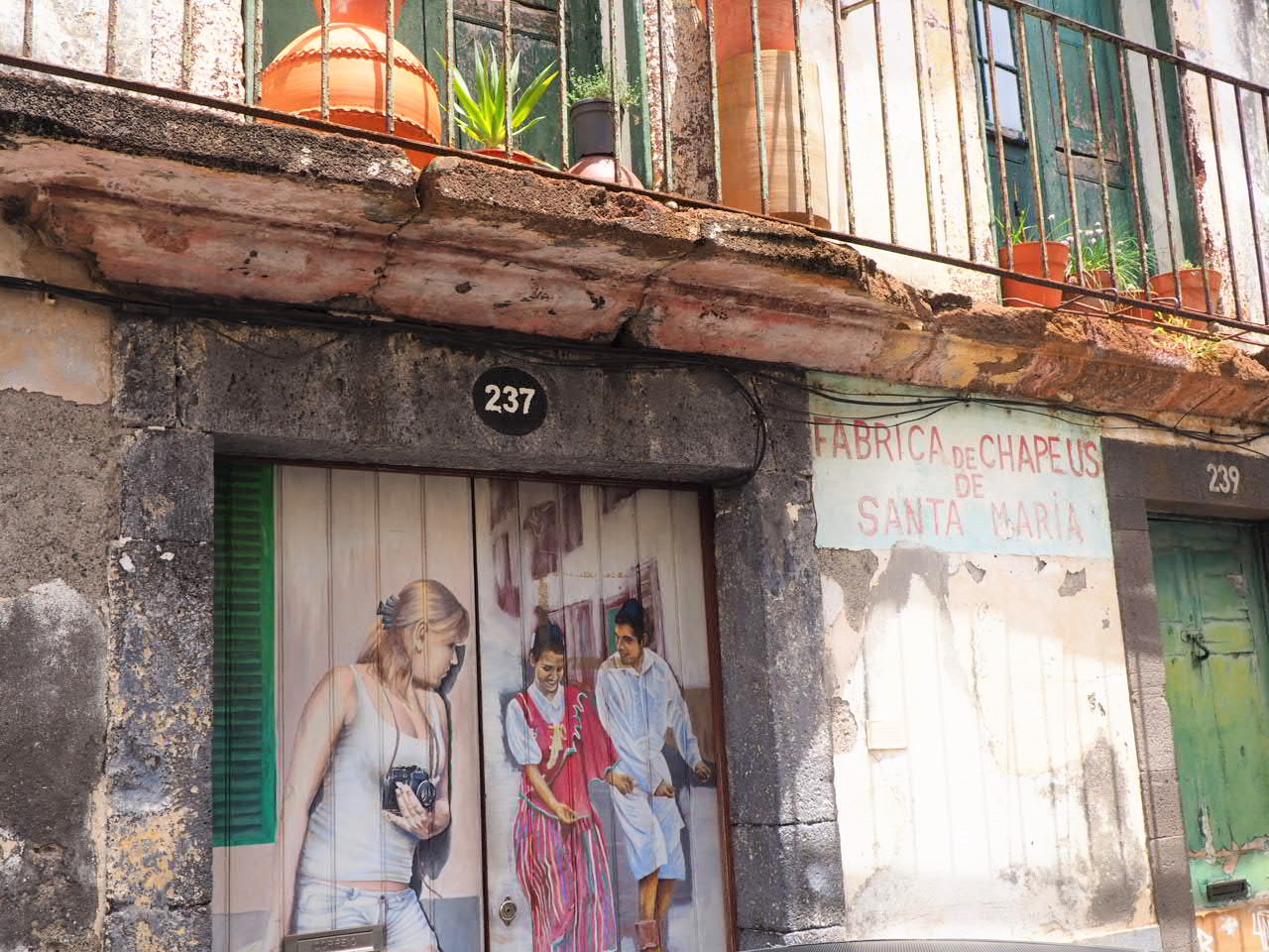 funchal ville madere portugal blog voyage street art enfants