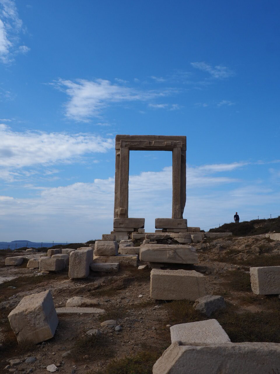 porte temple d'apolon grece naxos cyclades clioandco blog voyage