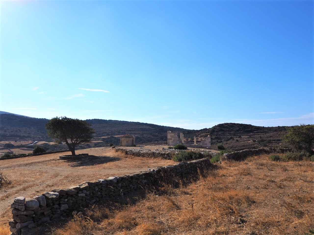 temple de demeter naxos visite cyclades grece