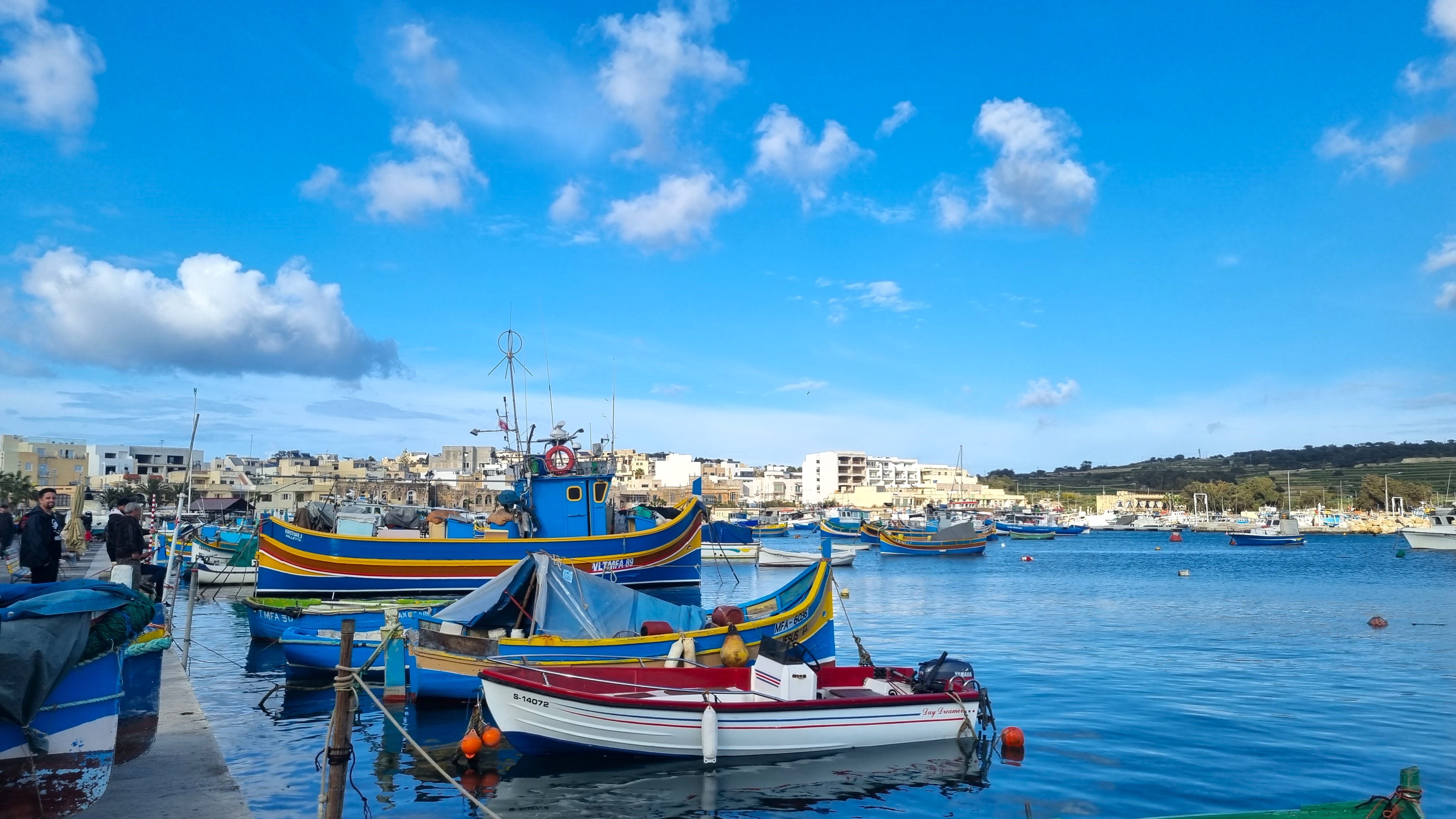 Marsaxlokk vue sur le village