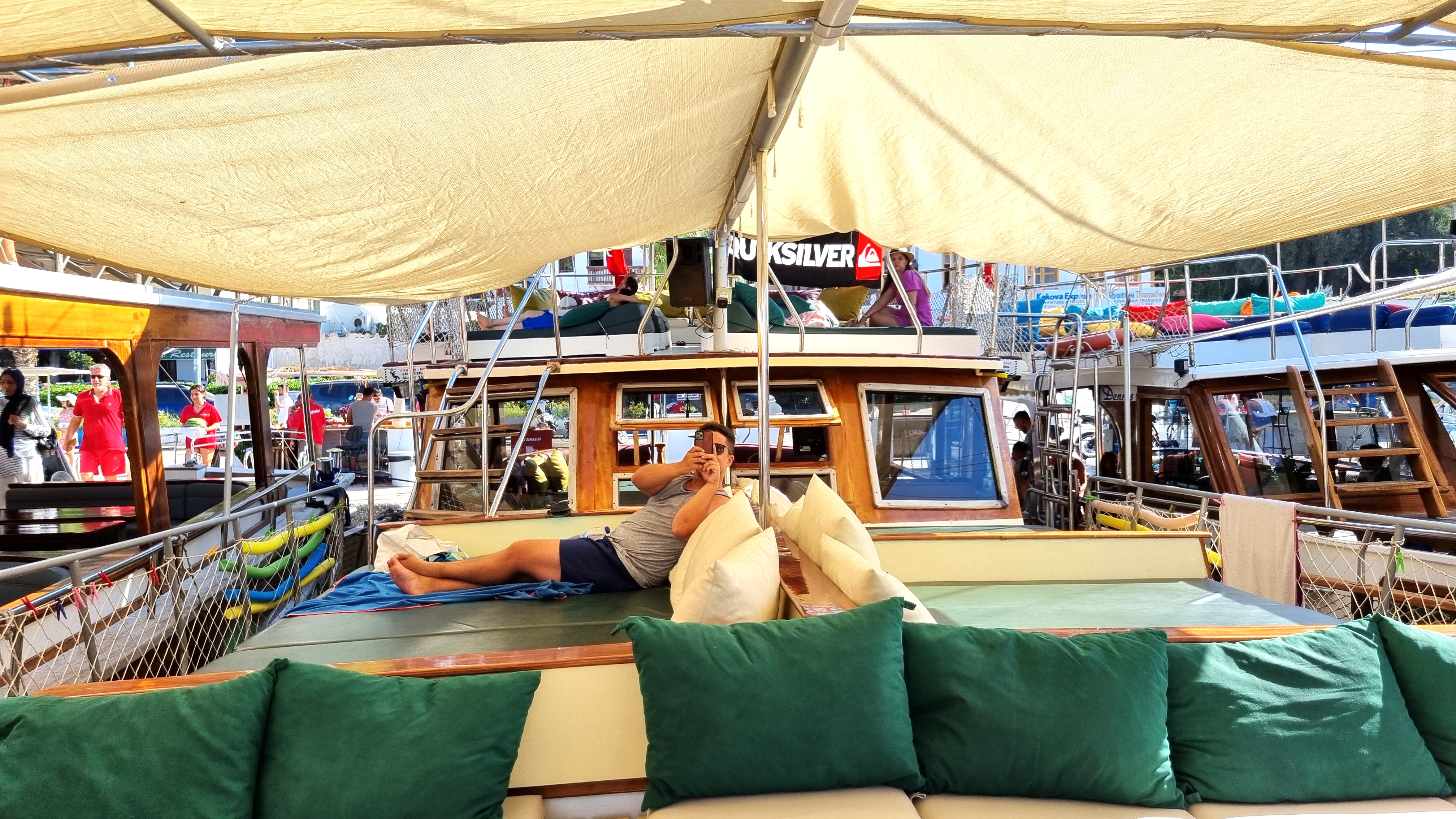 bateau bermuda boat excursion activite kas turquie