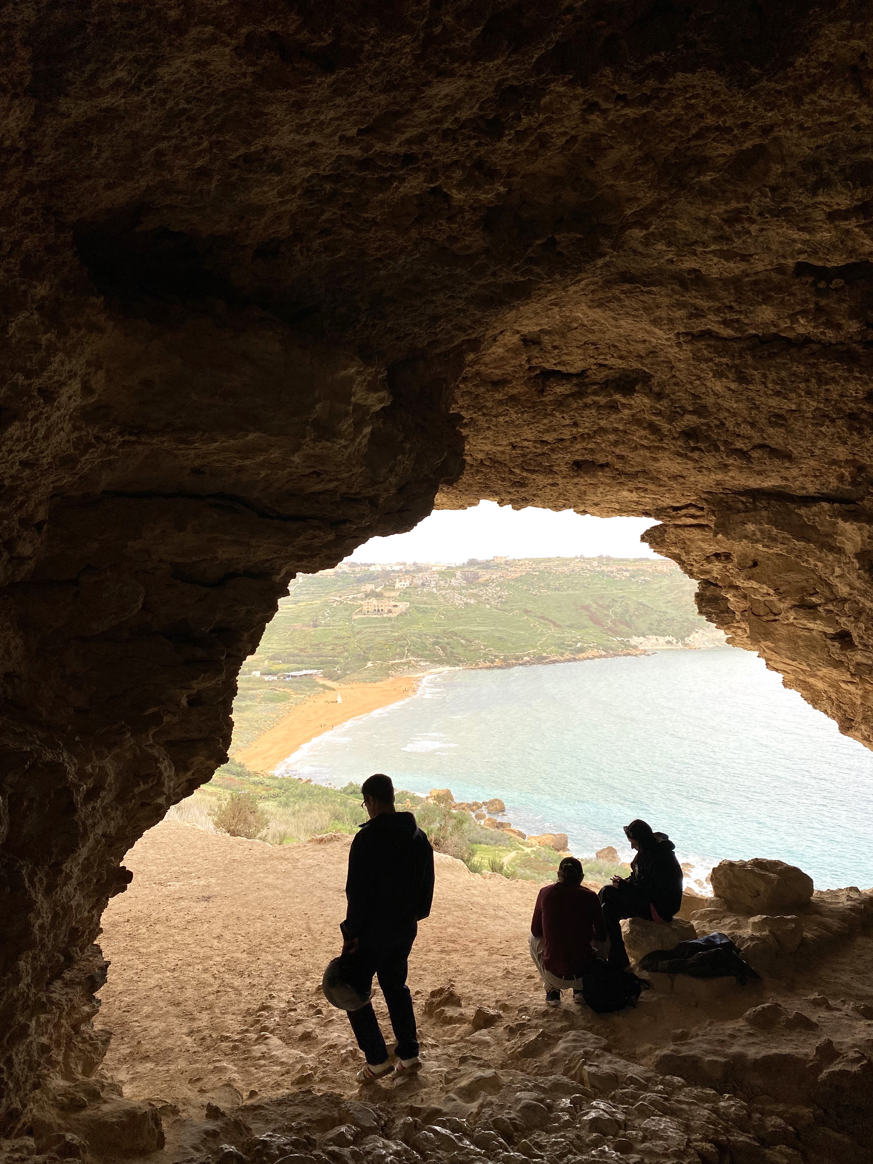 malte grotte en face de calypso