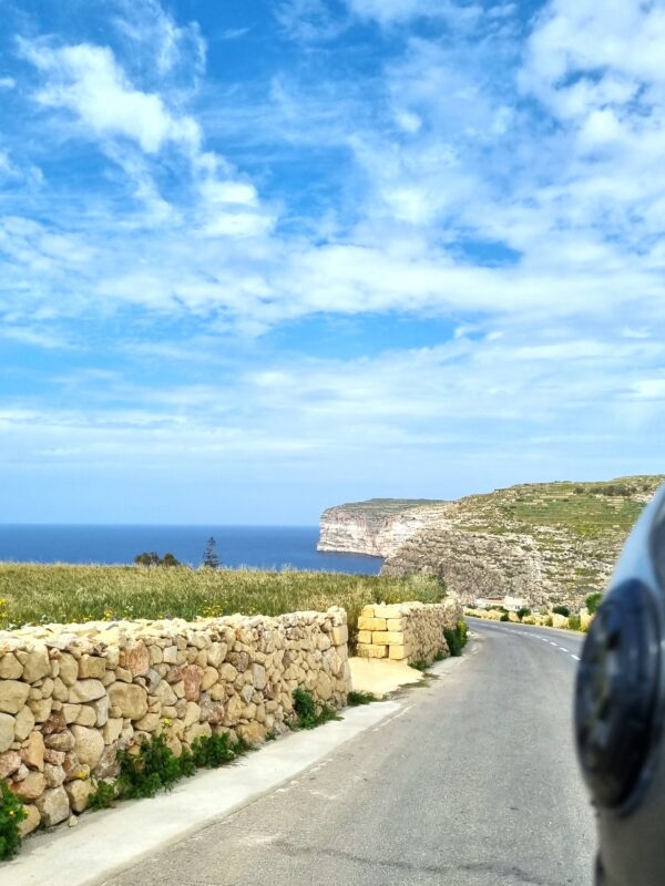 roadtrip scooter ile de gozo malte