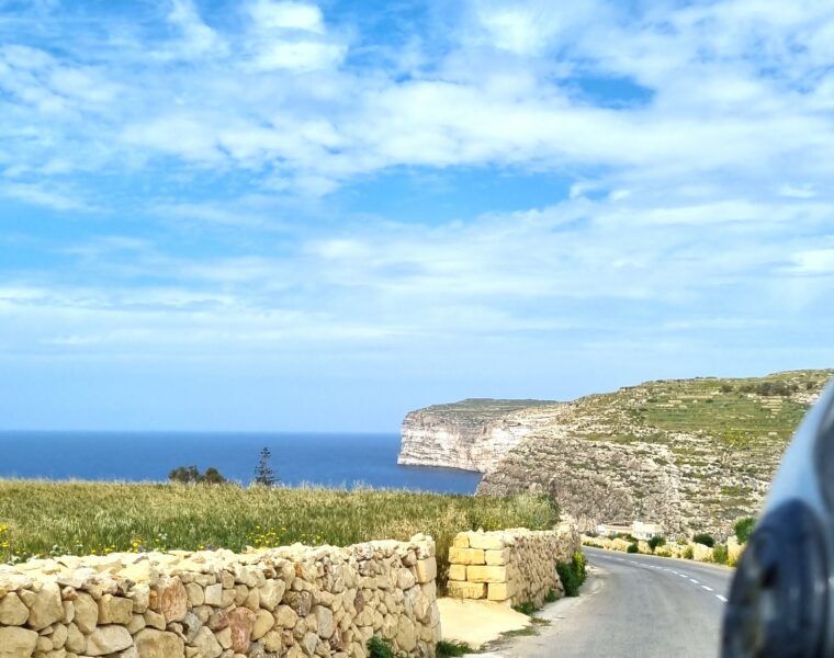 roadtrip scooter ile de gozo malte