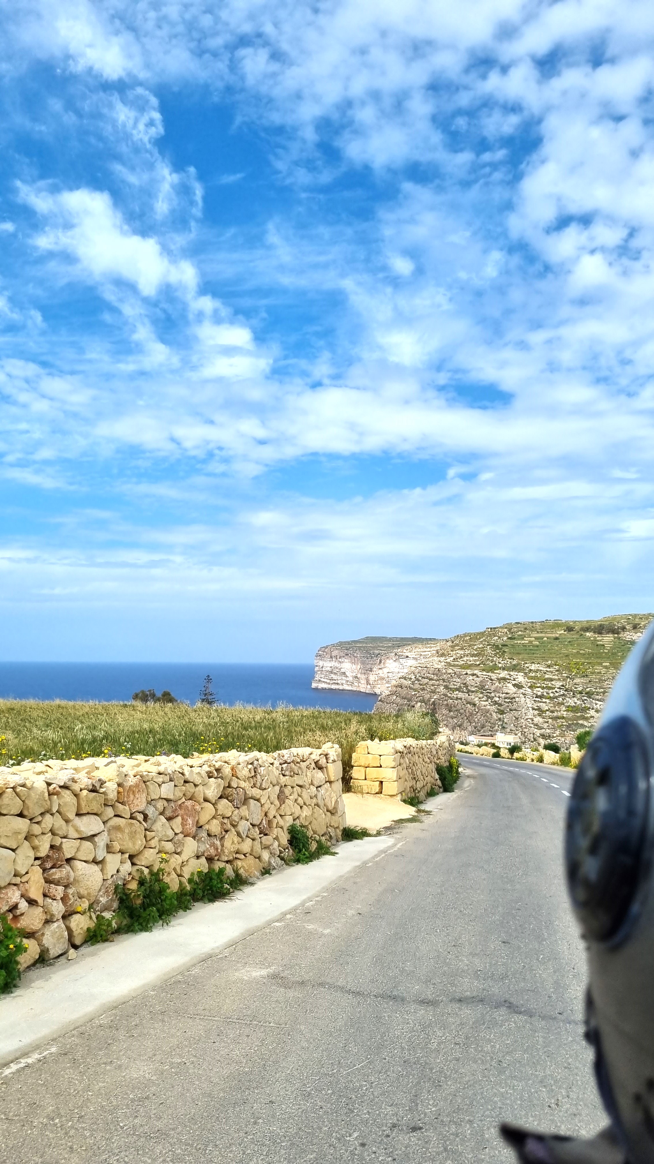 roadtrip scooter ile de gozo malte