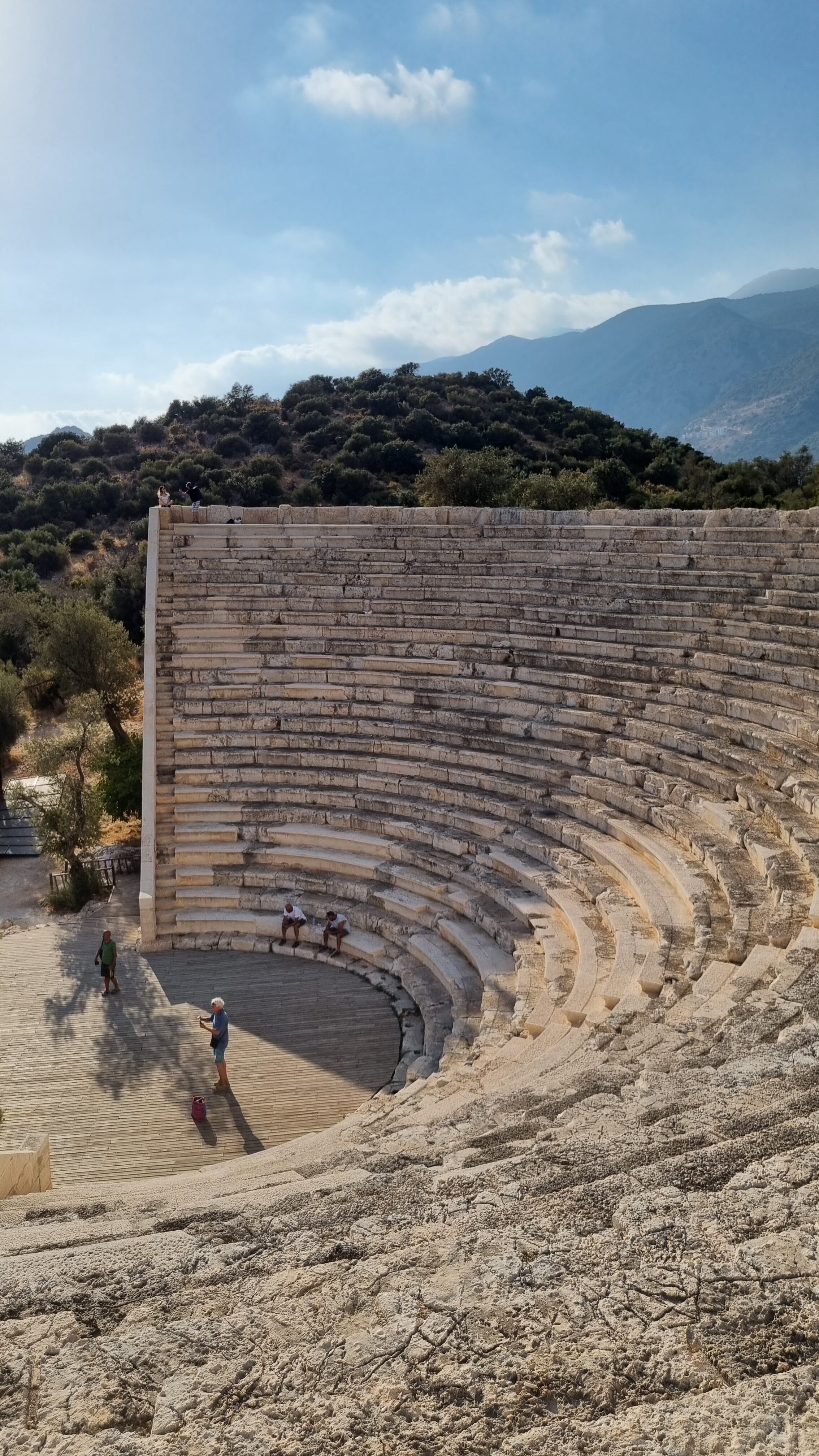 turquie kas amphitheatre