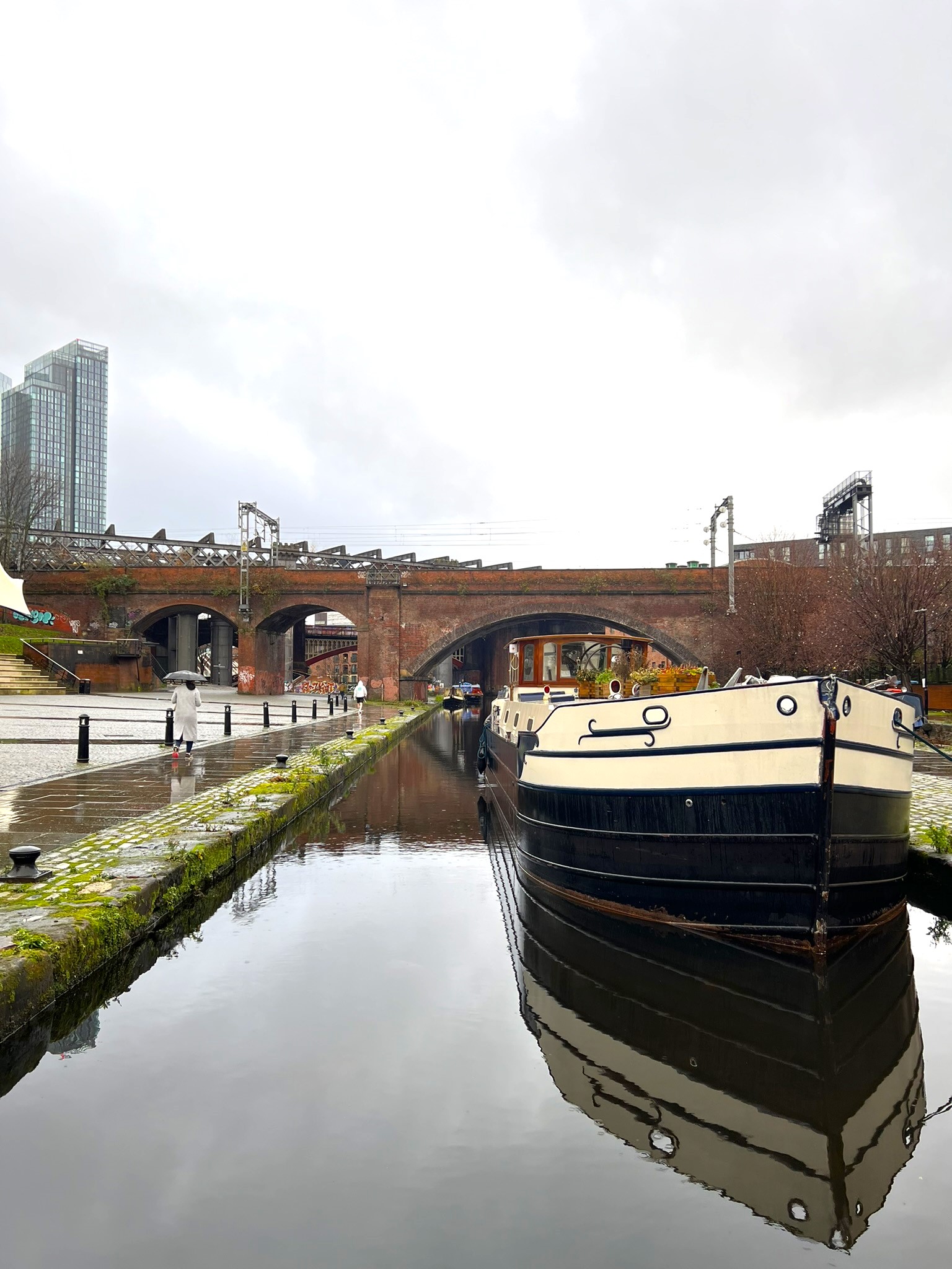 Quartier castlefield manchester canaux