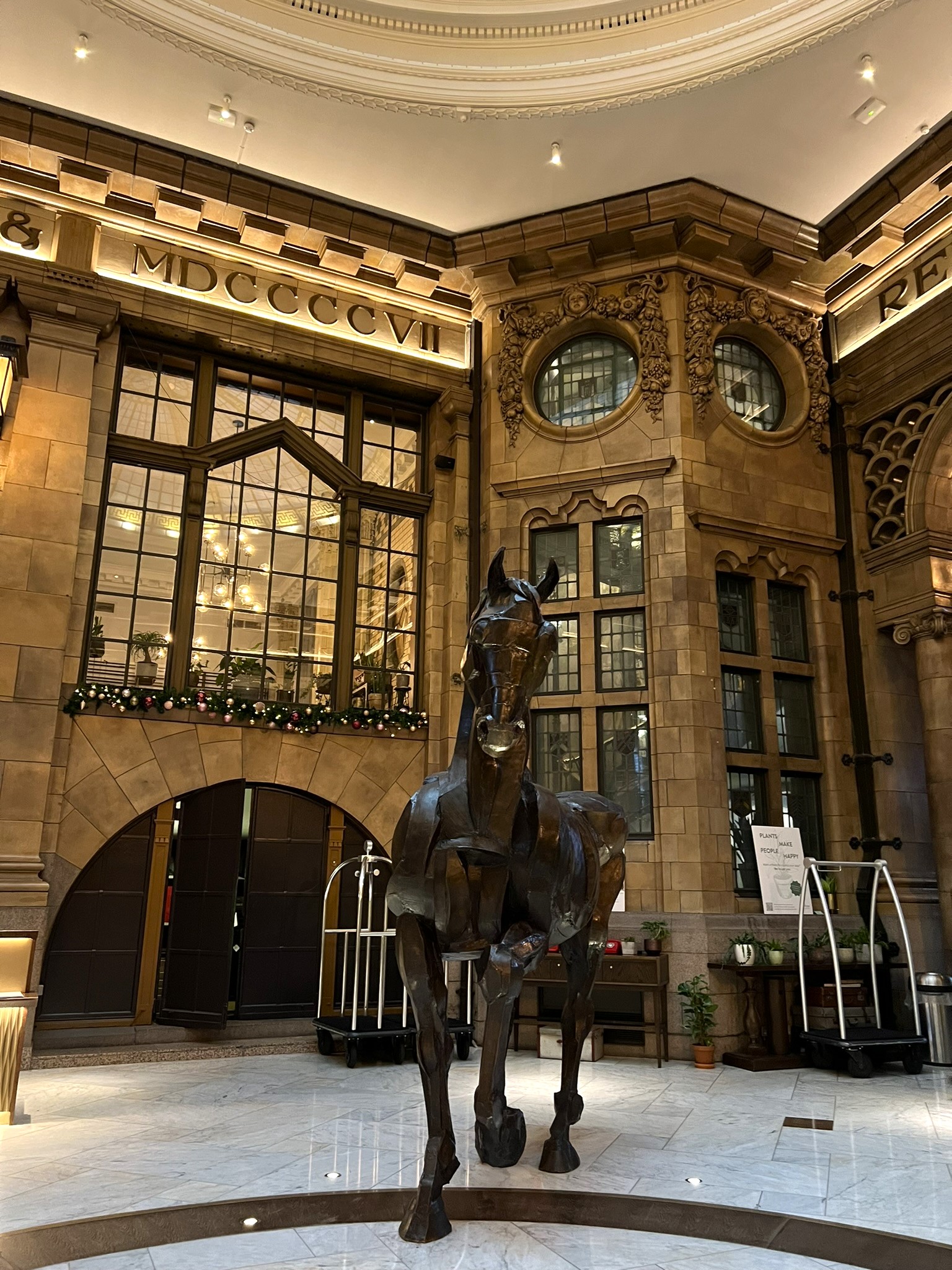 hall Kimpton Clocktower manchester hotel