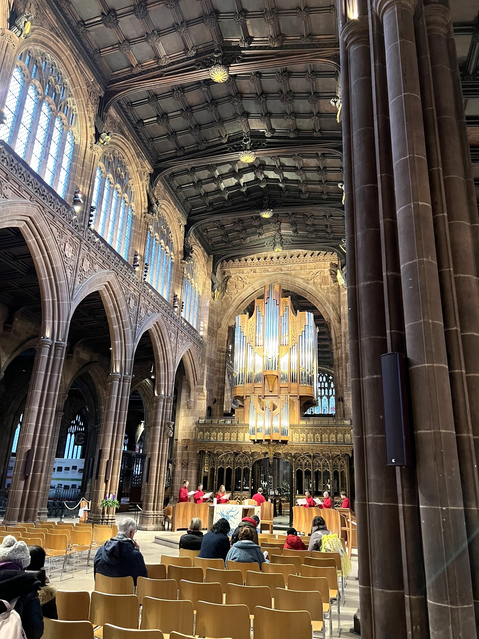 orgue manchester cathedrale