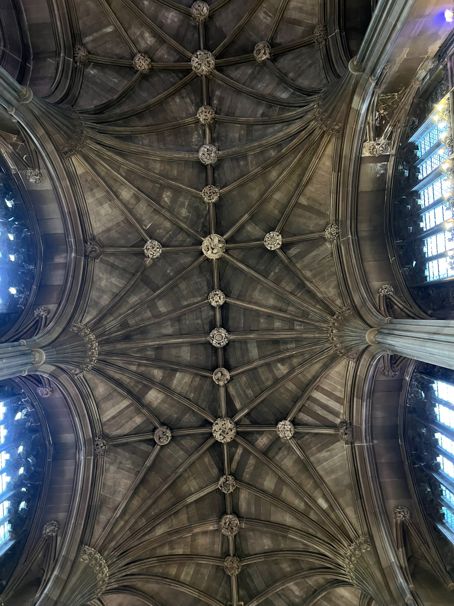 plafond JOHN RYLANDS LIBRARY manchester