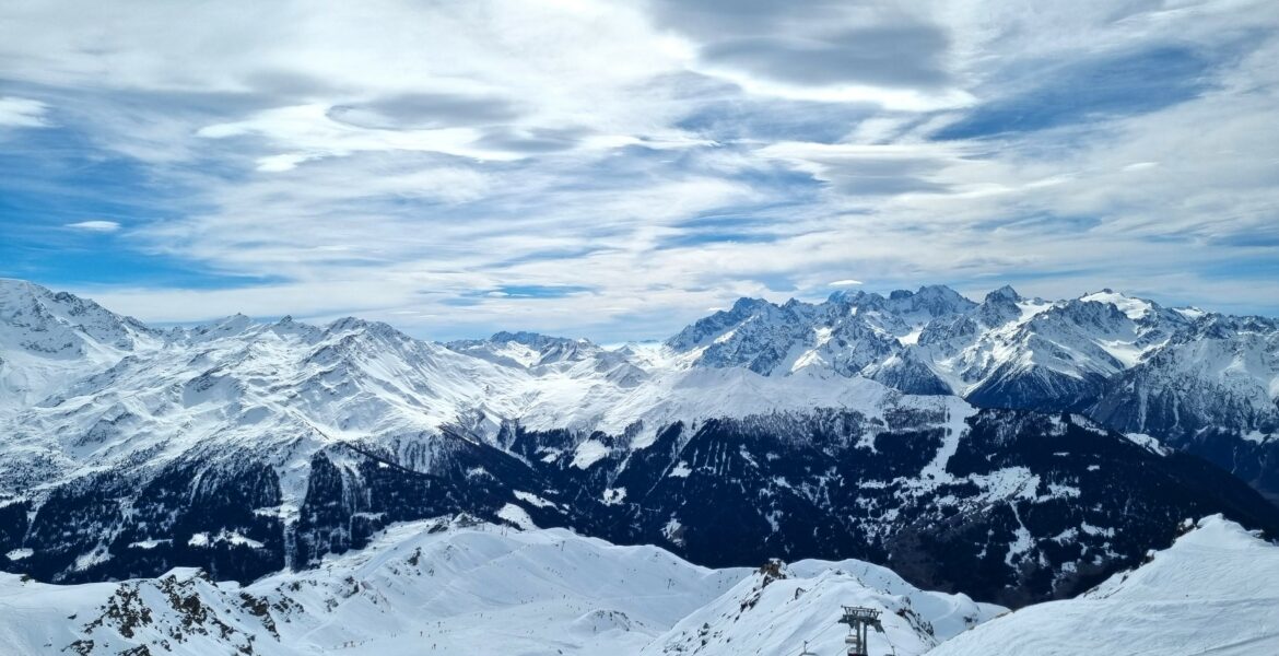 vue verbier depuis les pistes