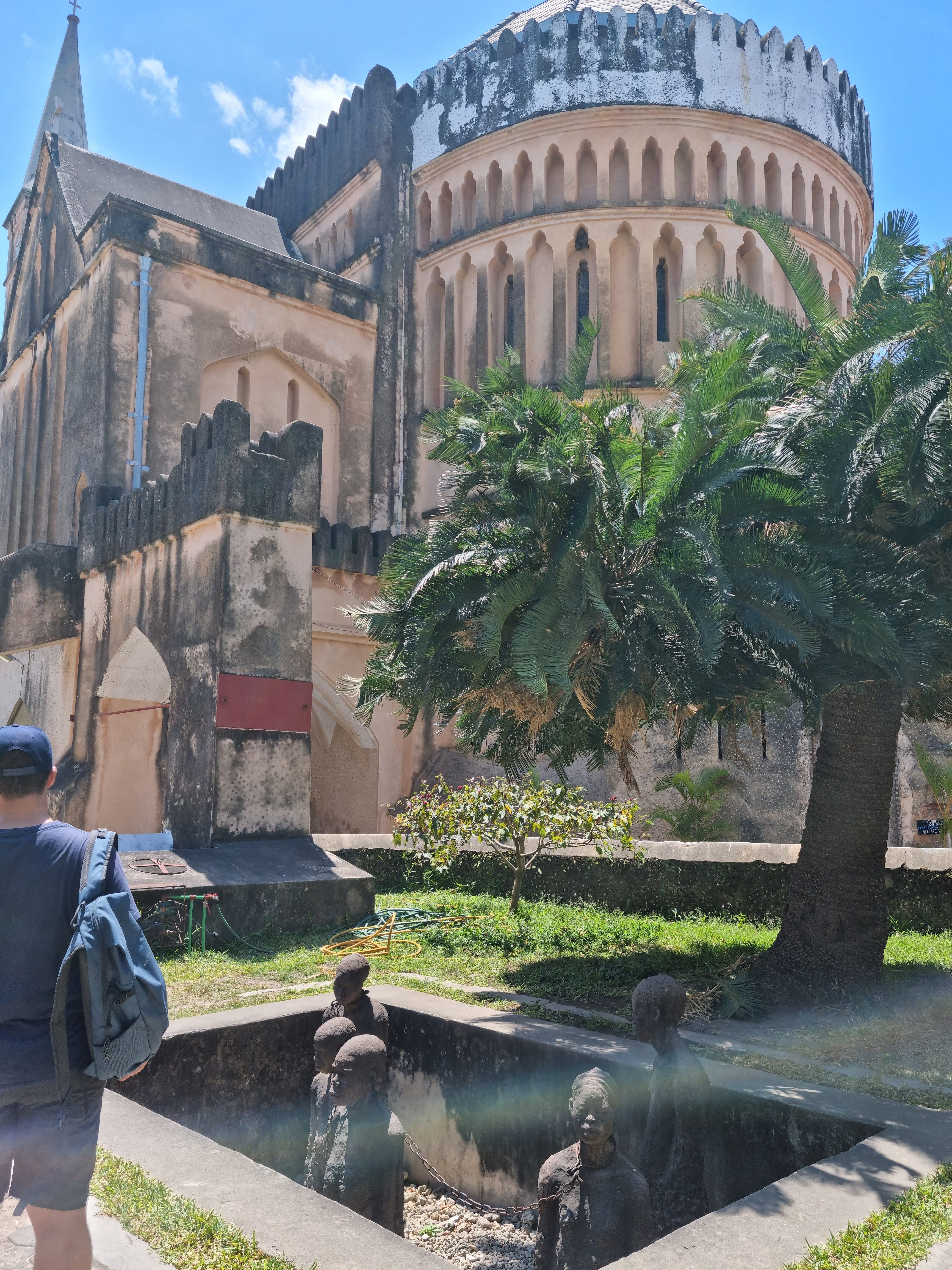 Zanzibar marche aux esclaves eglise