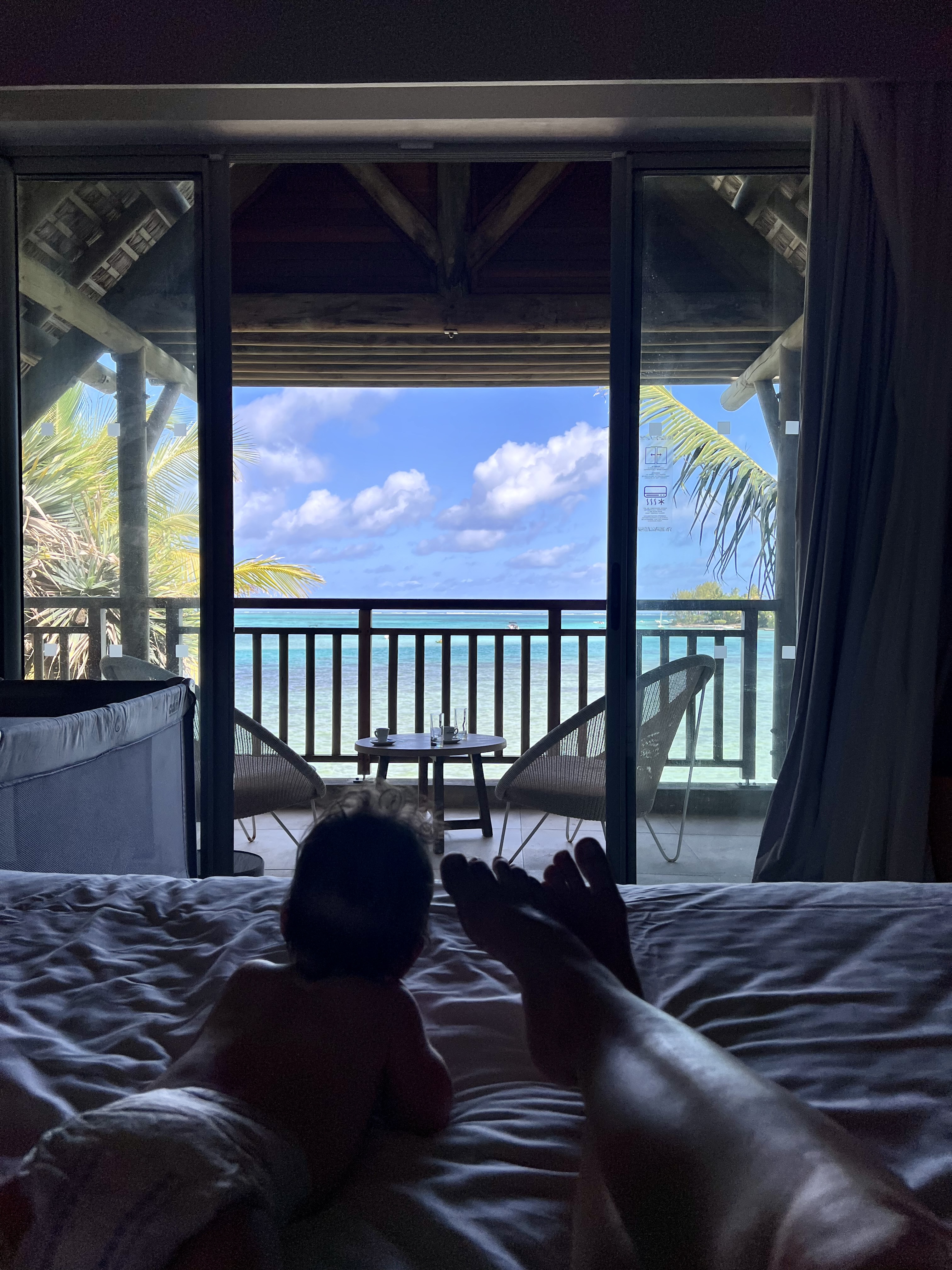 Preskil Island Resort. vue sur mer ile maurice