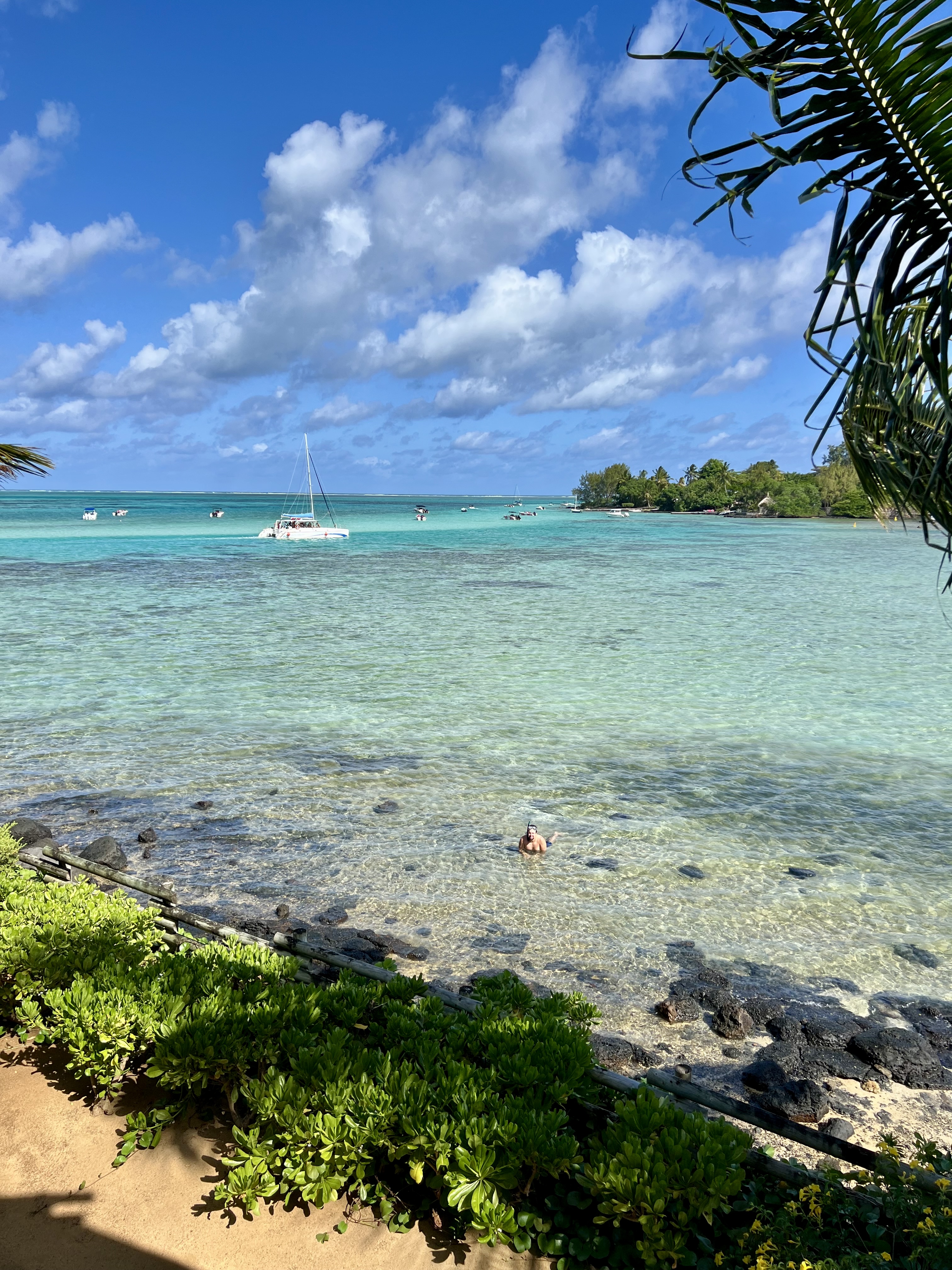 sebastien au Preskil Island Resort.