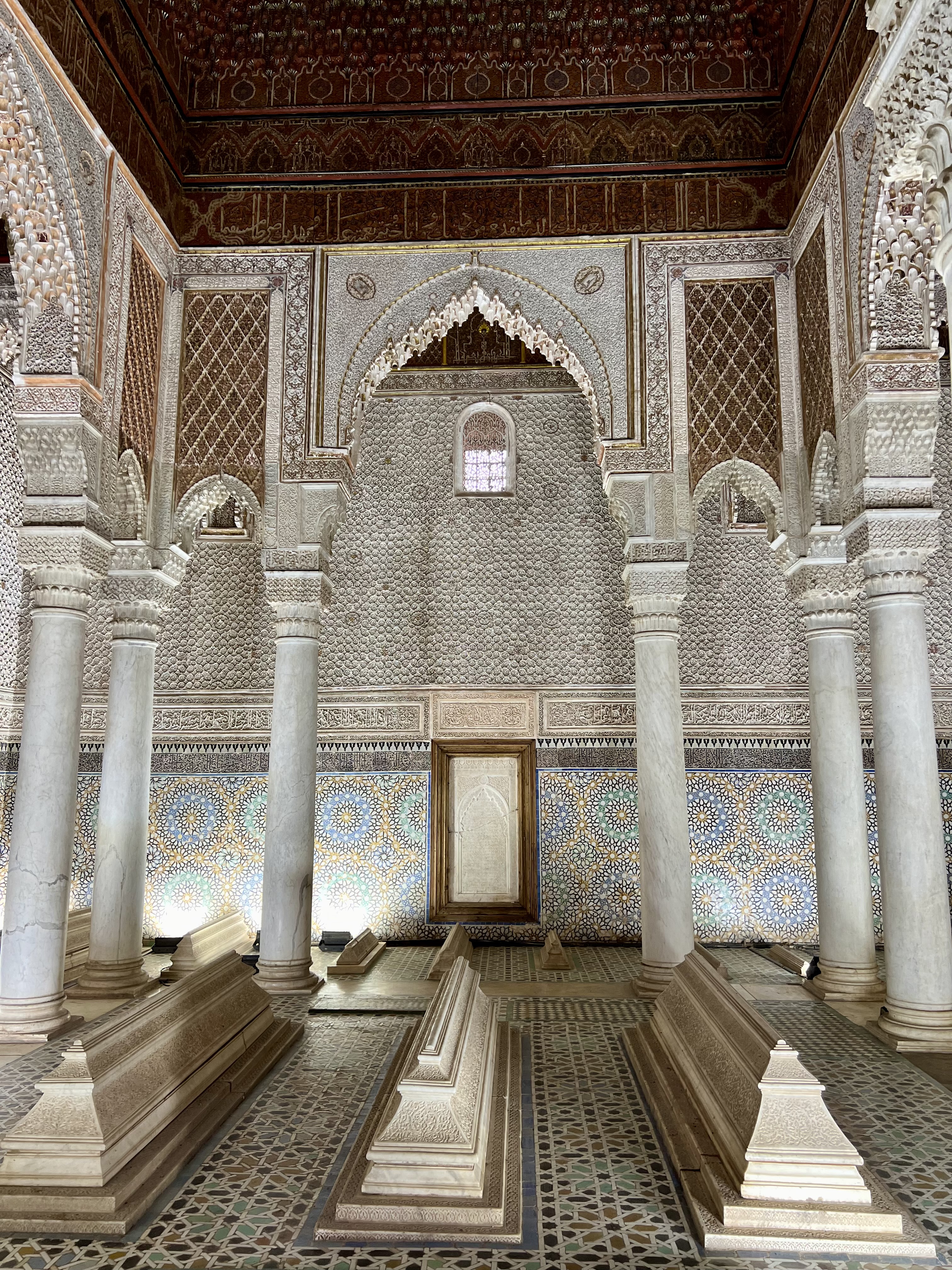 Le Tombeau des Saadiens marrakech maroc
