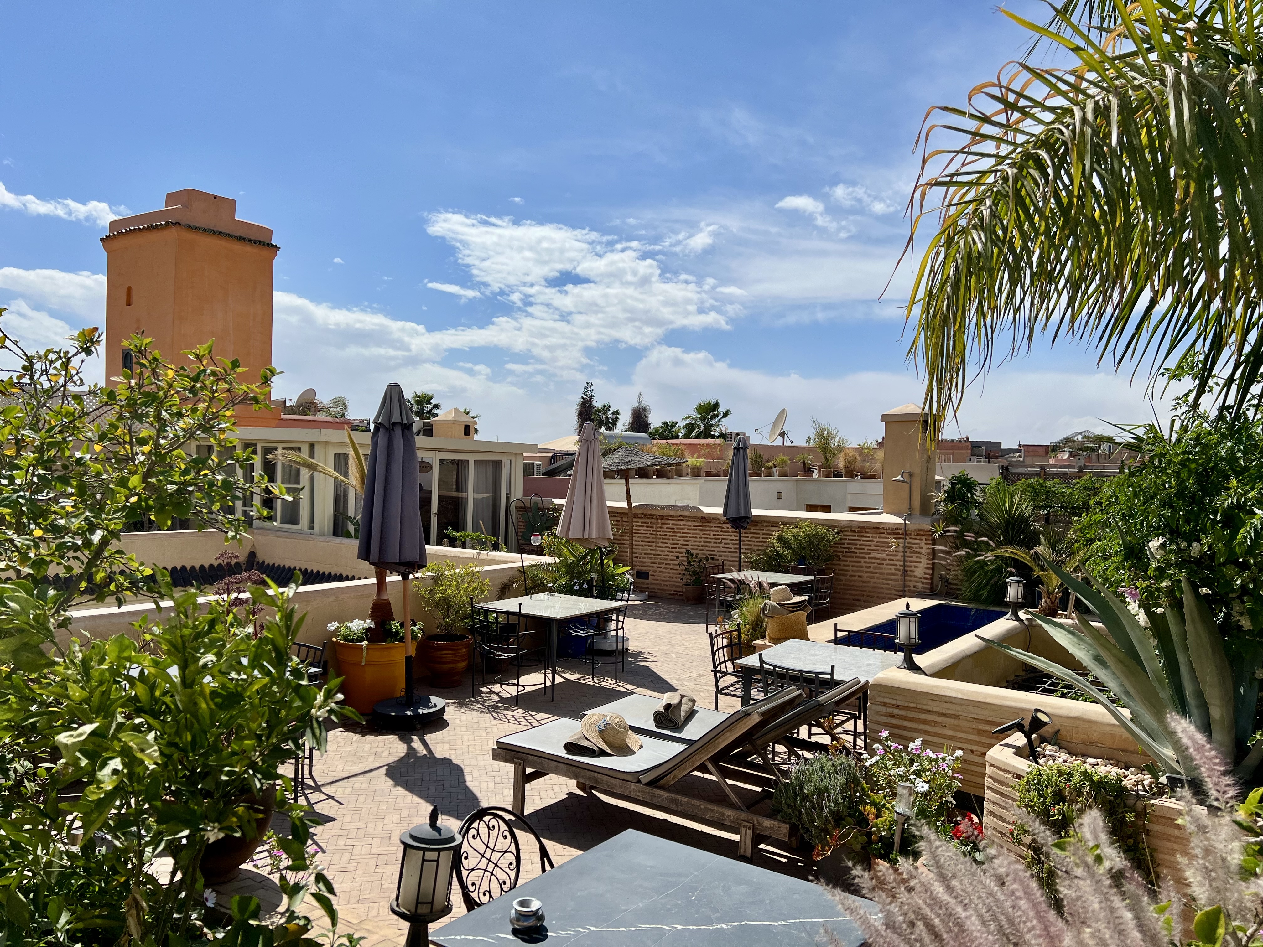 riad hizad terasse voyage maroc marrakech