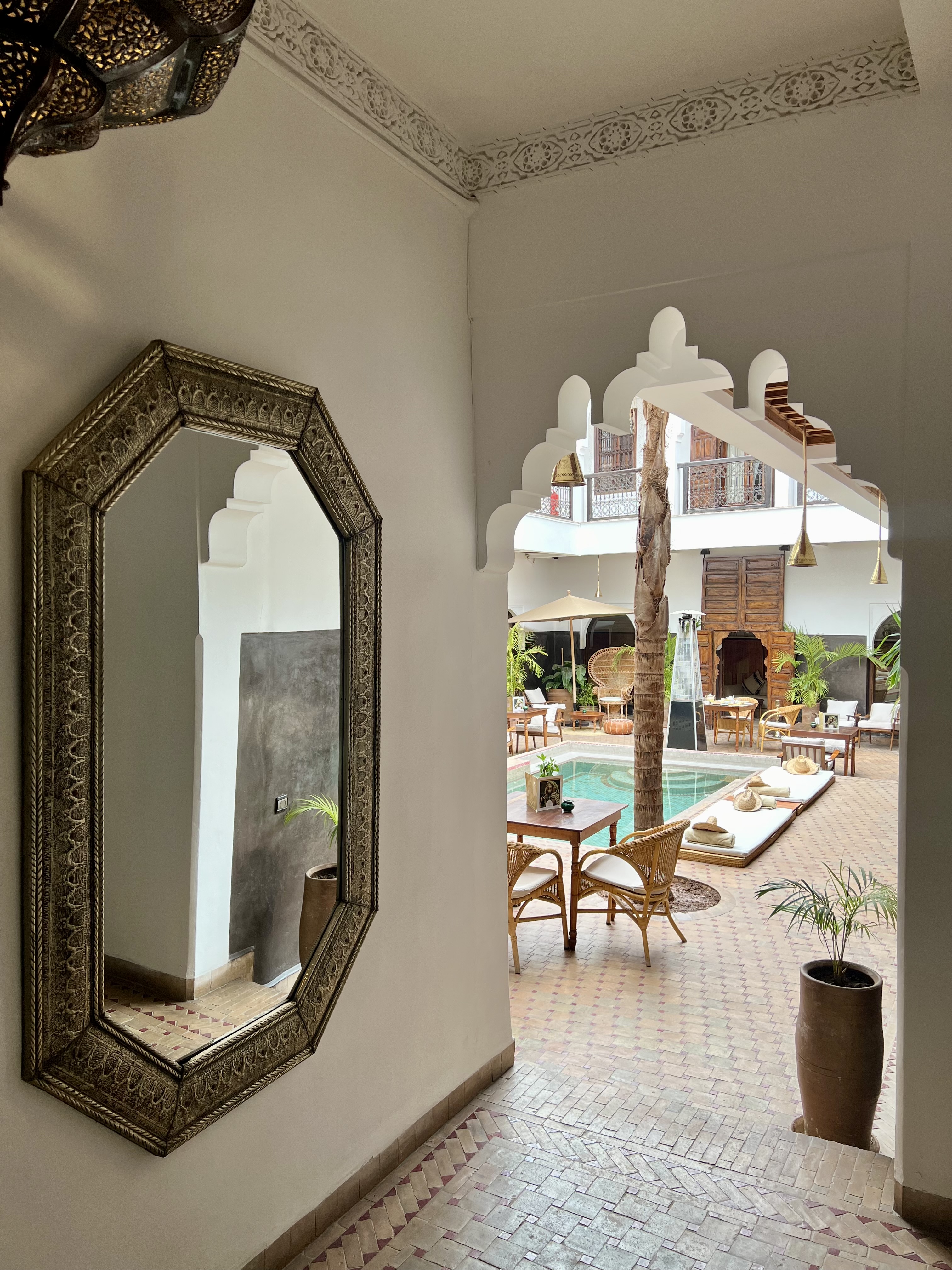entrée Riad Kasbah & Spa Marrakech
