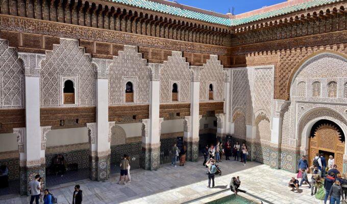 visite de Ben Youssef Madrasa marrakech