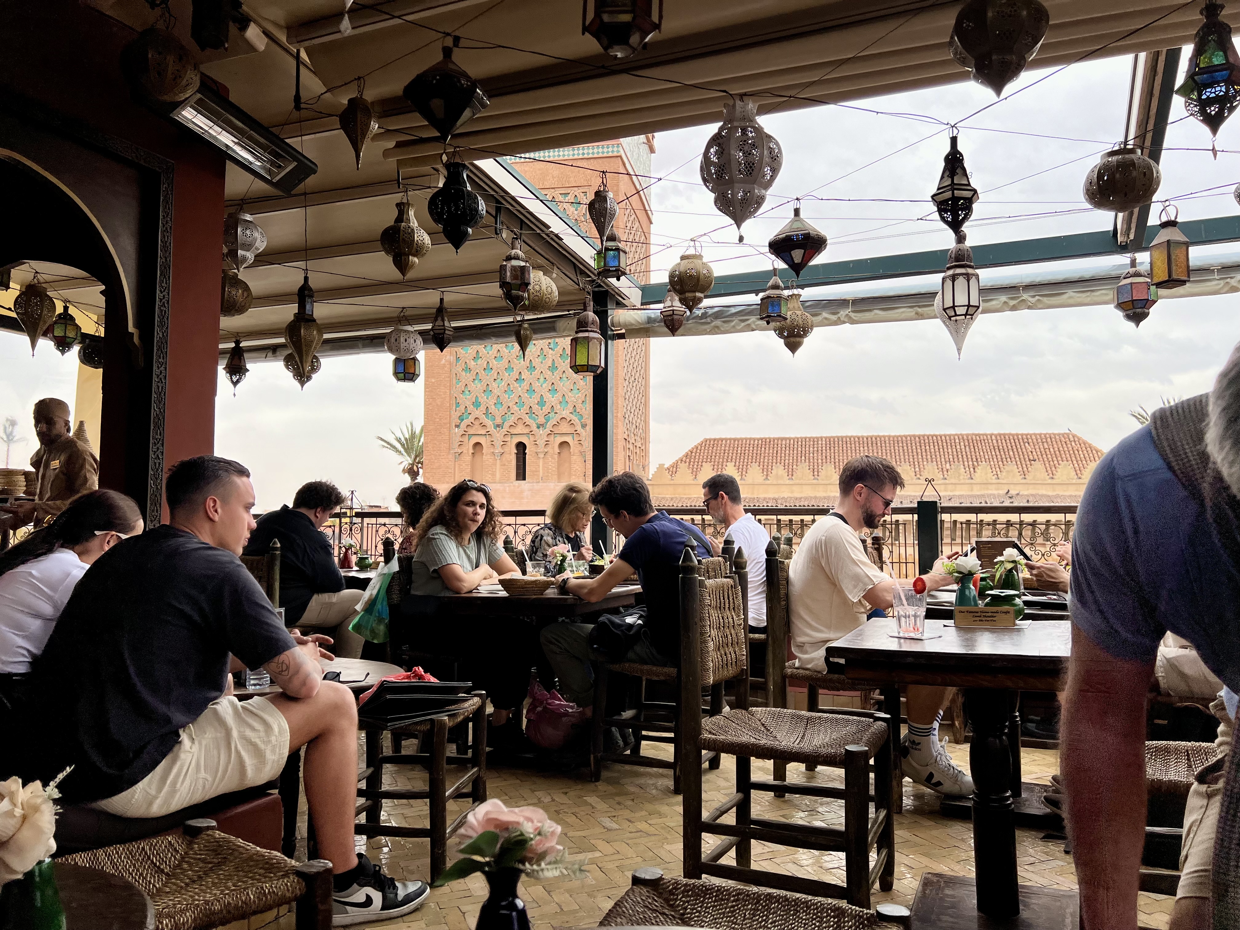 vue cafe zeitoun marrakech voyage