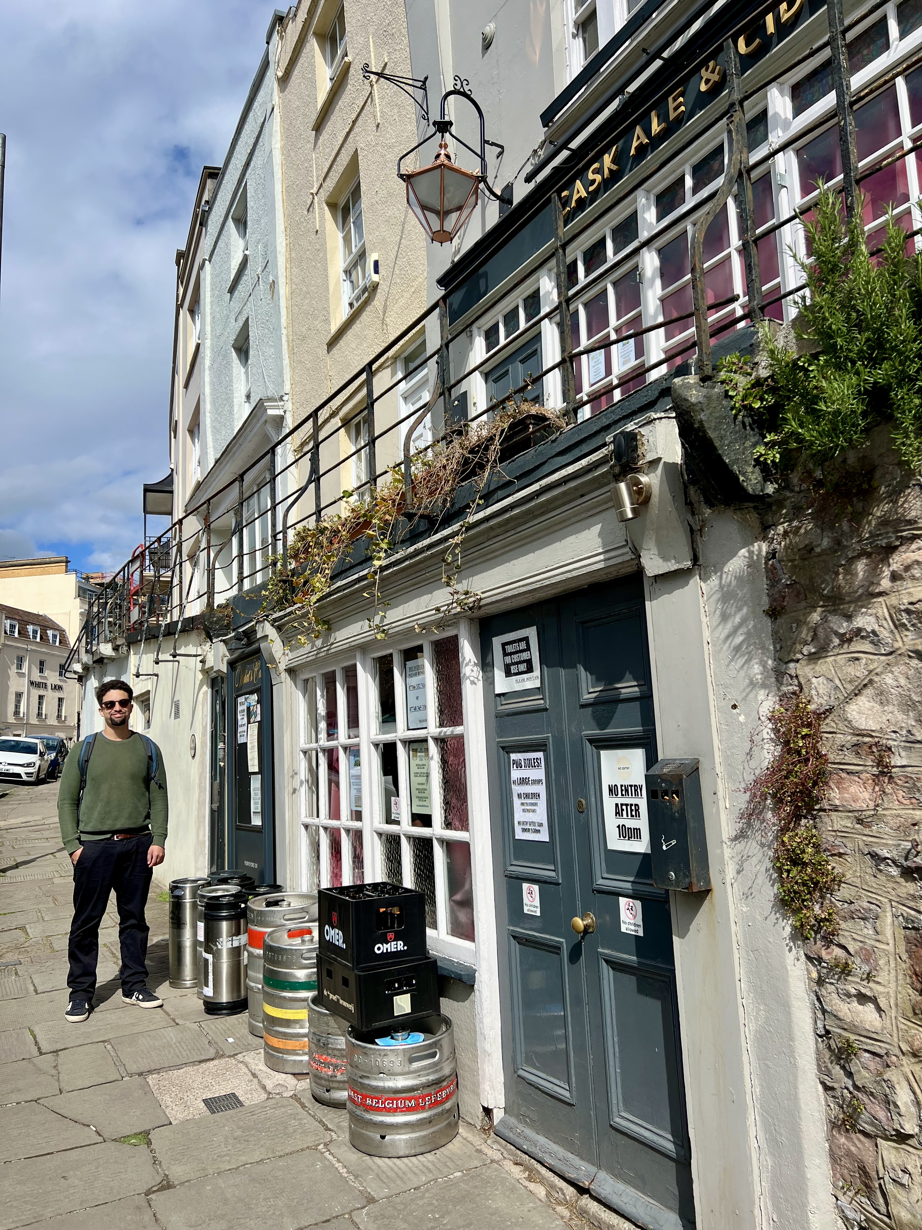 bristol vers le pont clifton quartier
