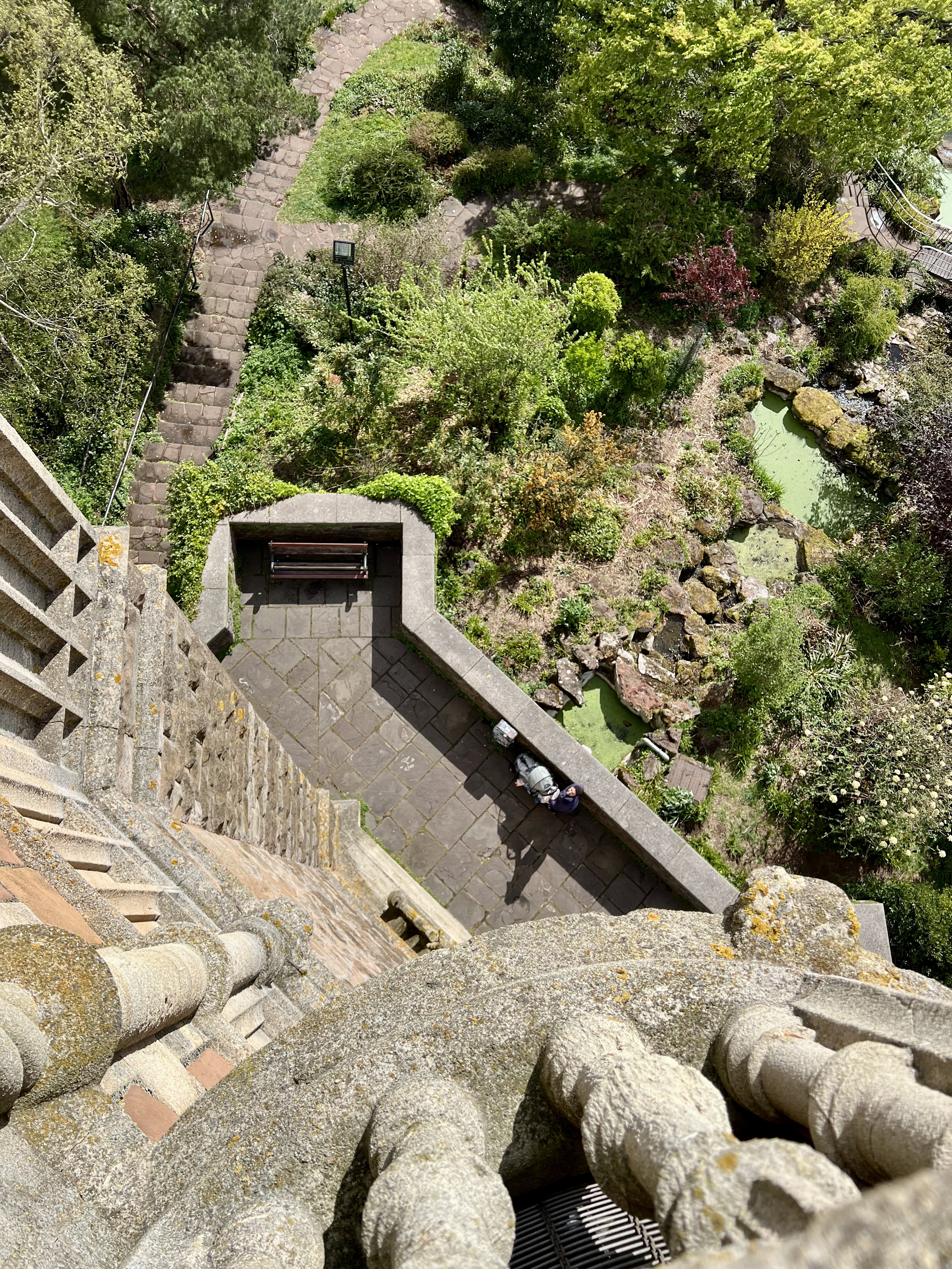 tour cabot bristol vue d'en haut