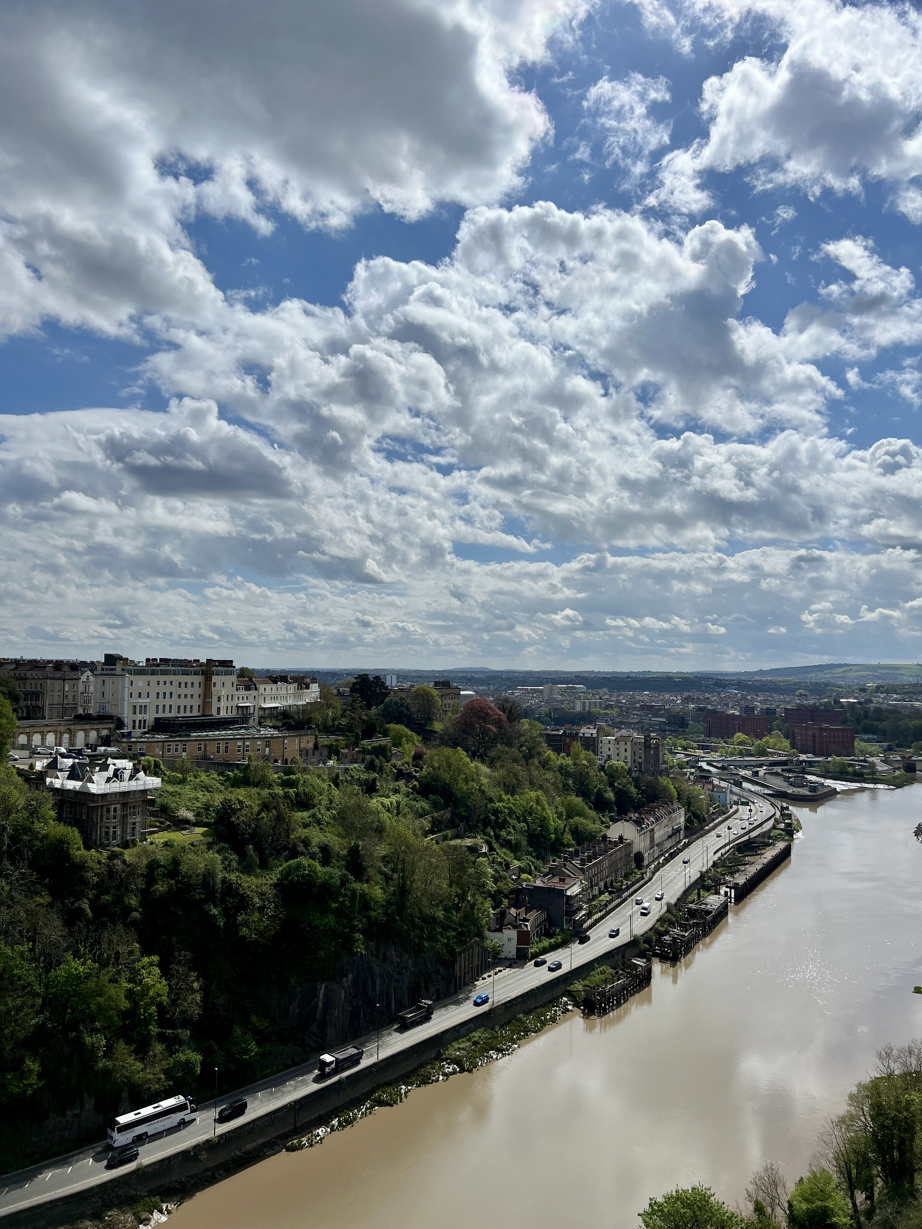 vue depuis le pont de bristol
