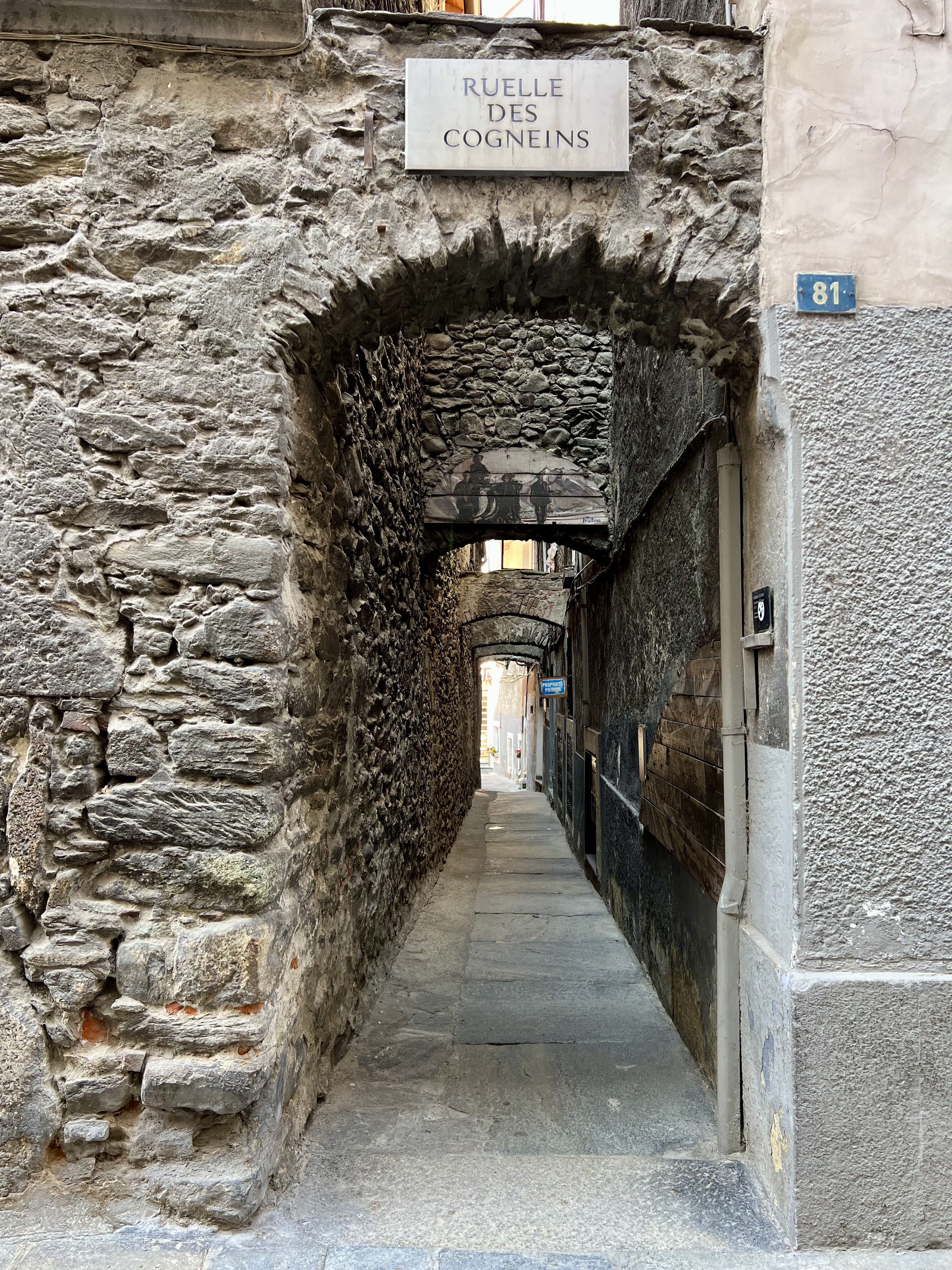 aoste italie ruelle