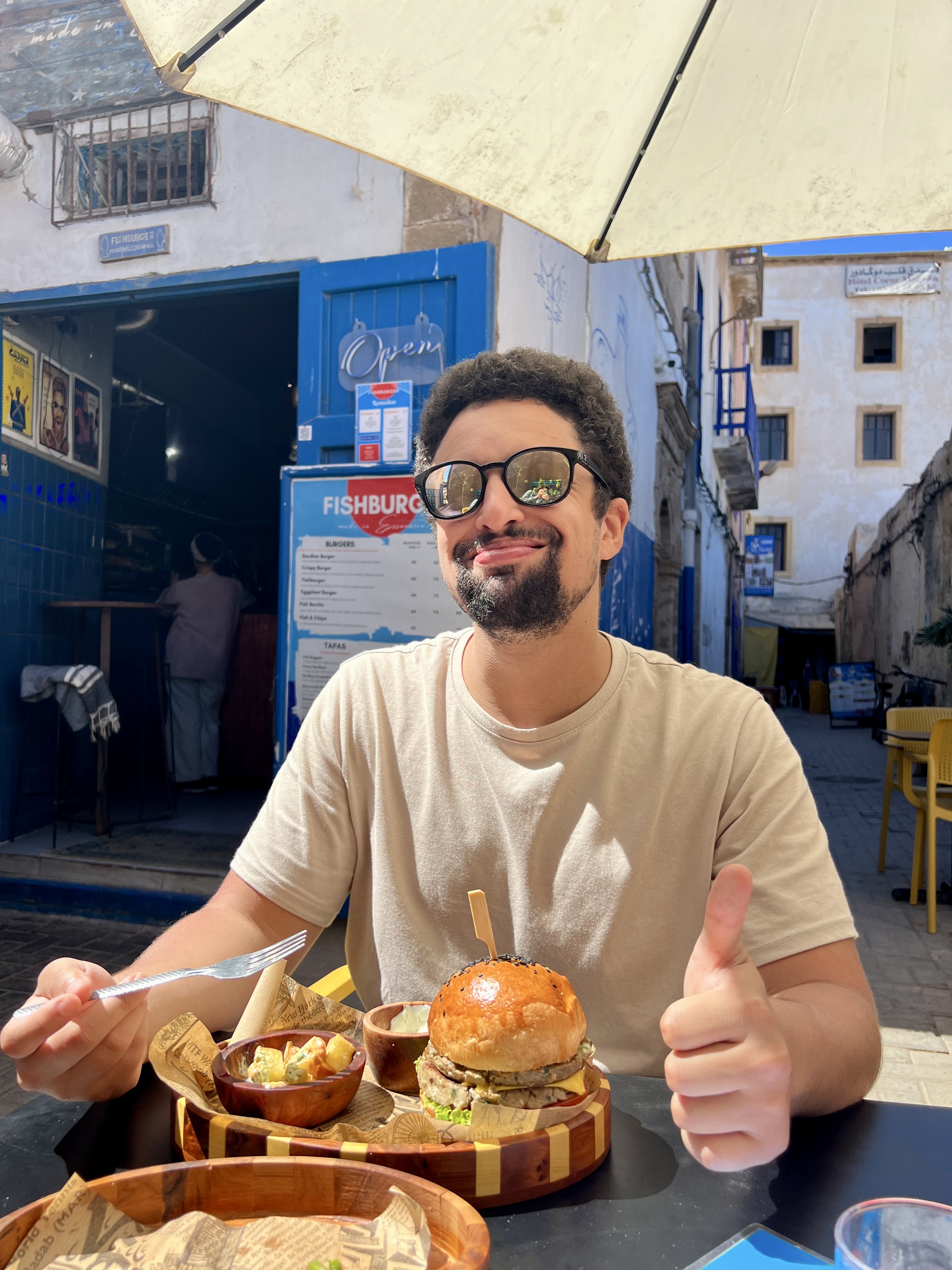 burger poissons essouira ou manger