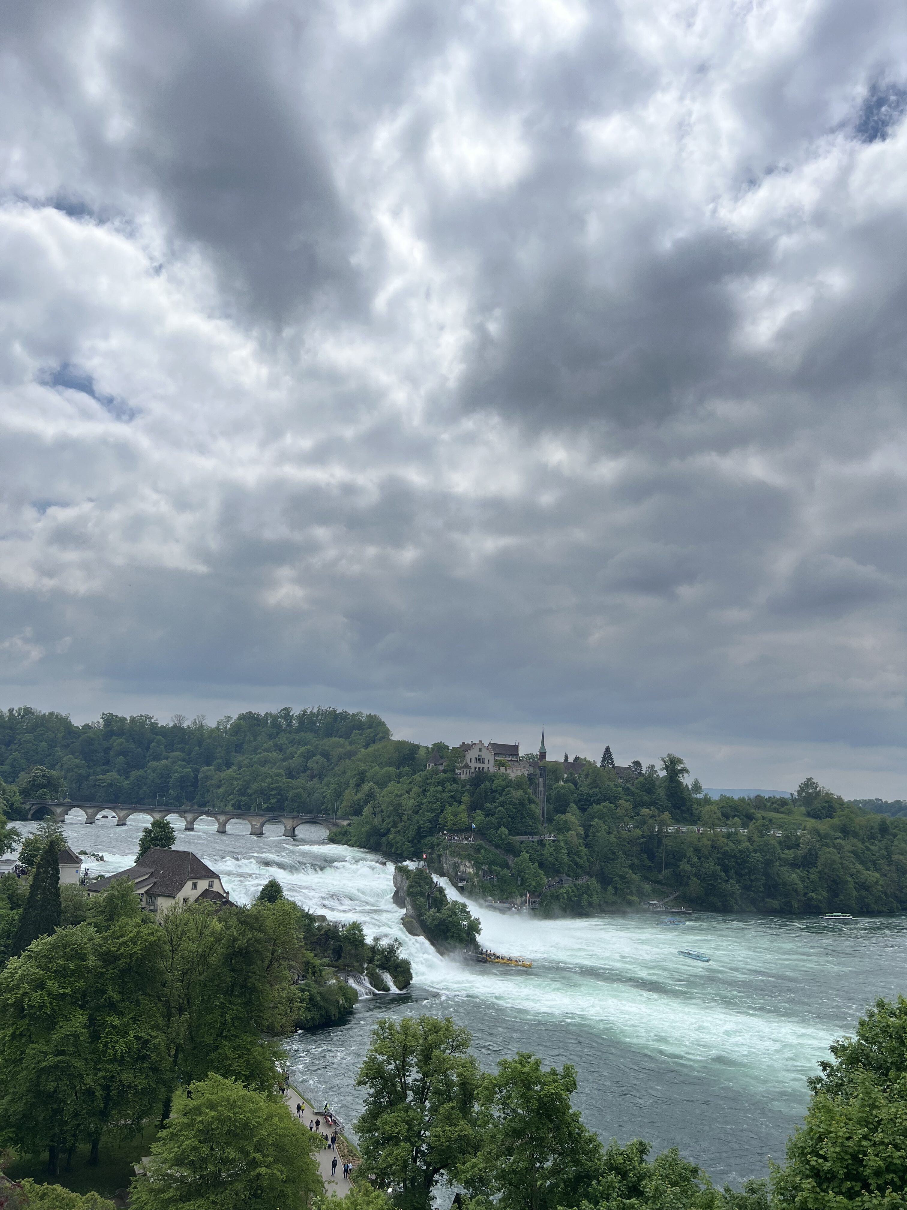 chutes du rhin suisse voyager que voir